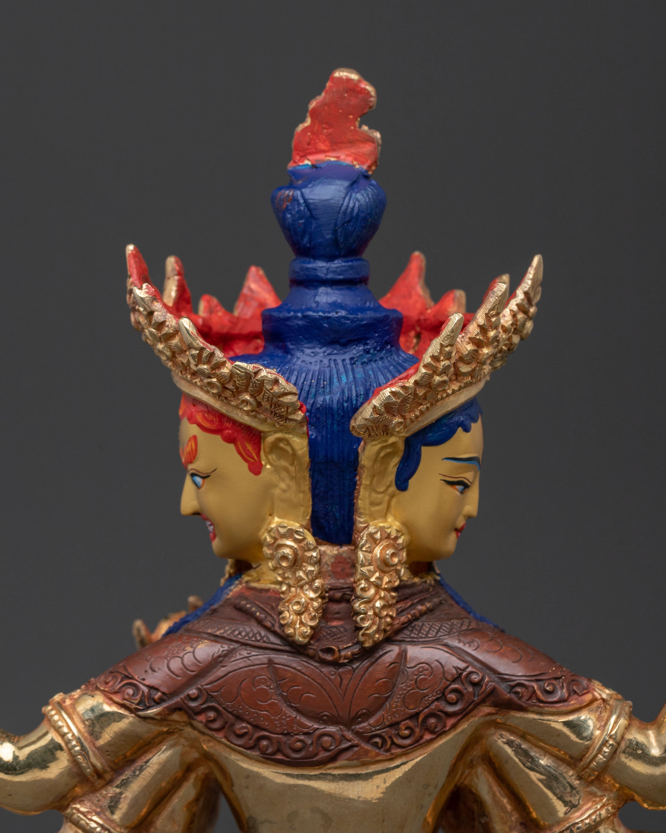 Handcrafted Ushnisha Vijaya Sacred Statue | Spiritual Protection
