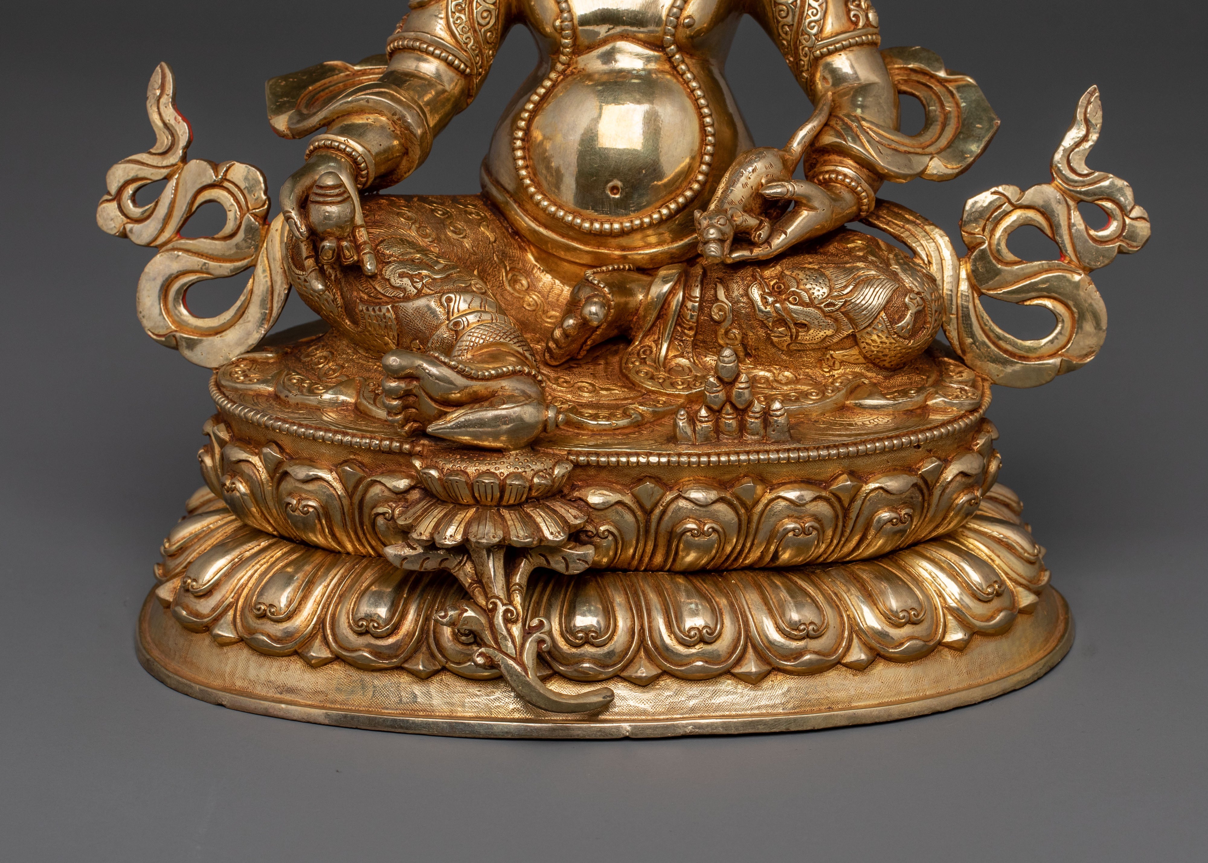 Dzambhala Handcrafted Figurine: Wealth Deity of Prosperity