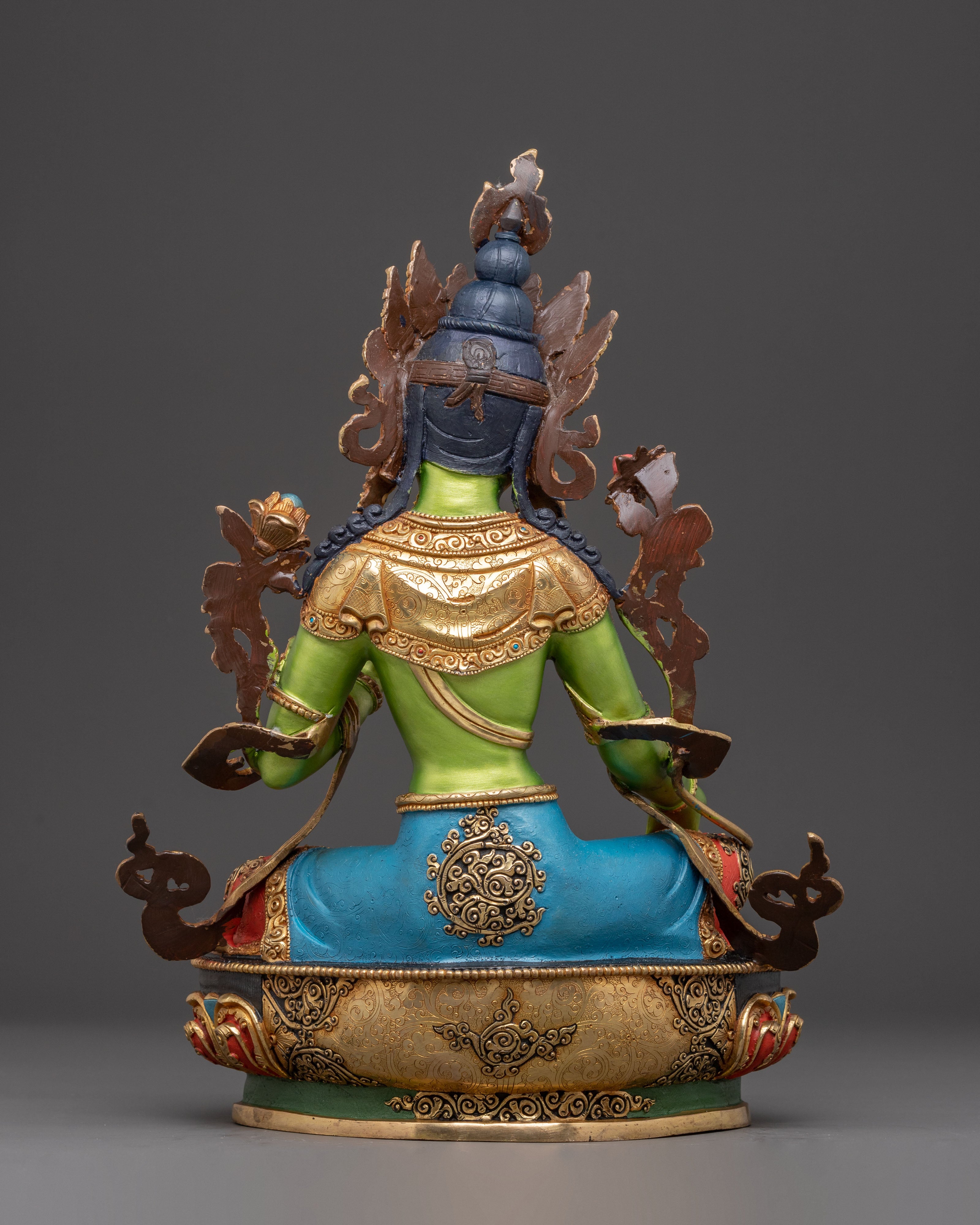 Sacred Statue of Mother Green Tara | Compassionate Protector