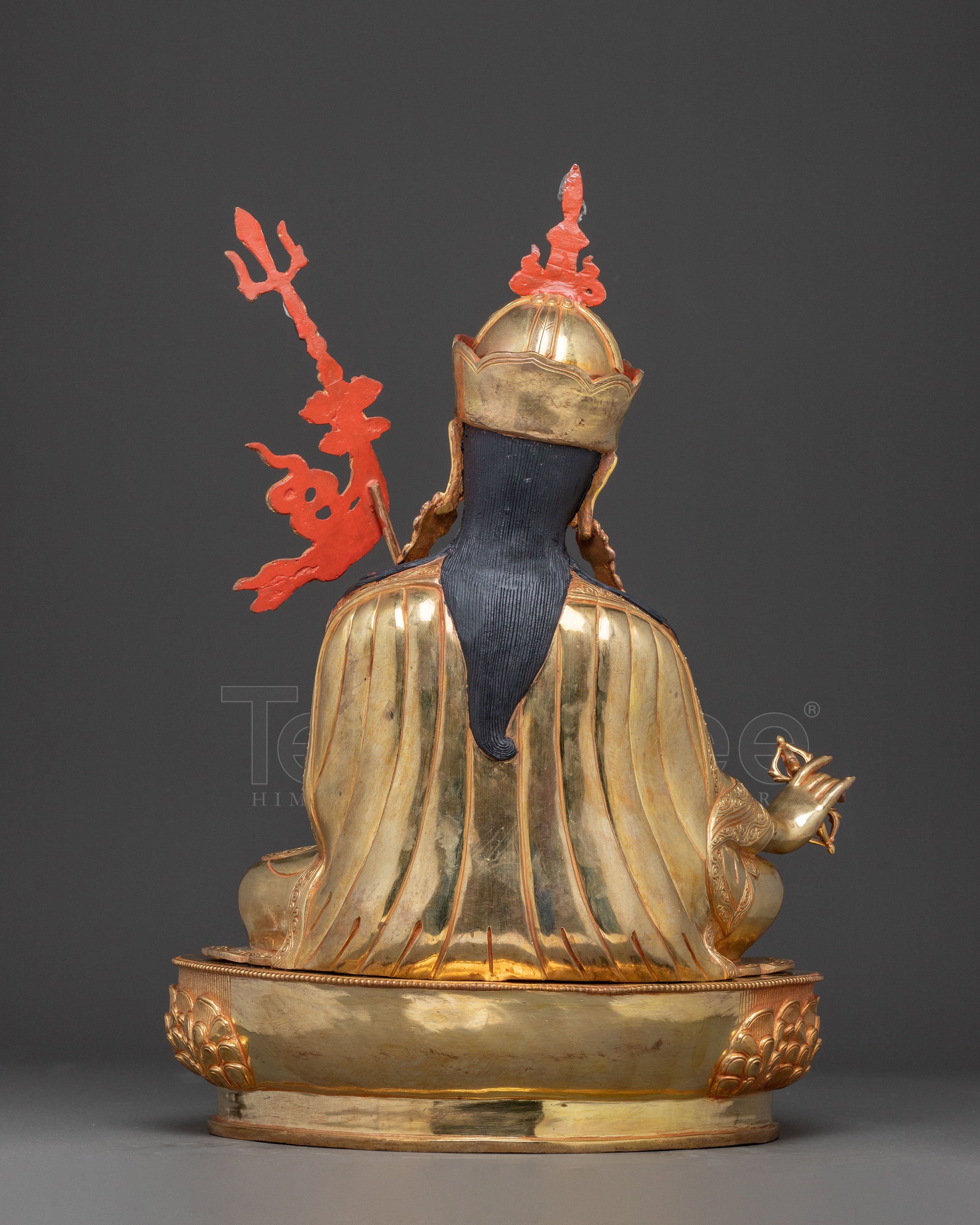 Golden Guru Padmasambhava Statue | Handmade in Nepal
