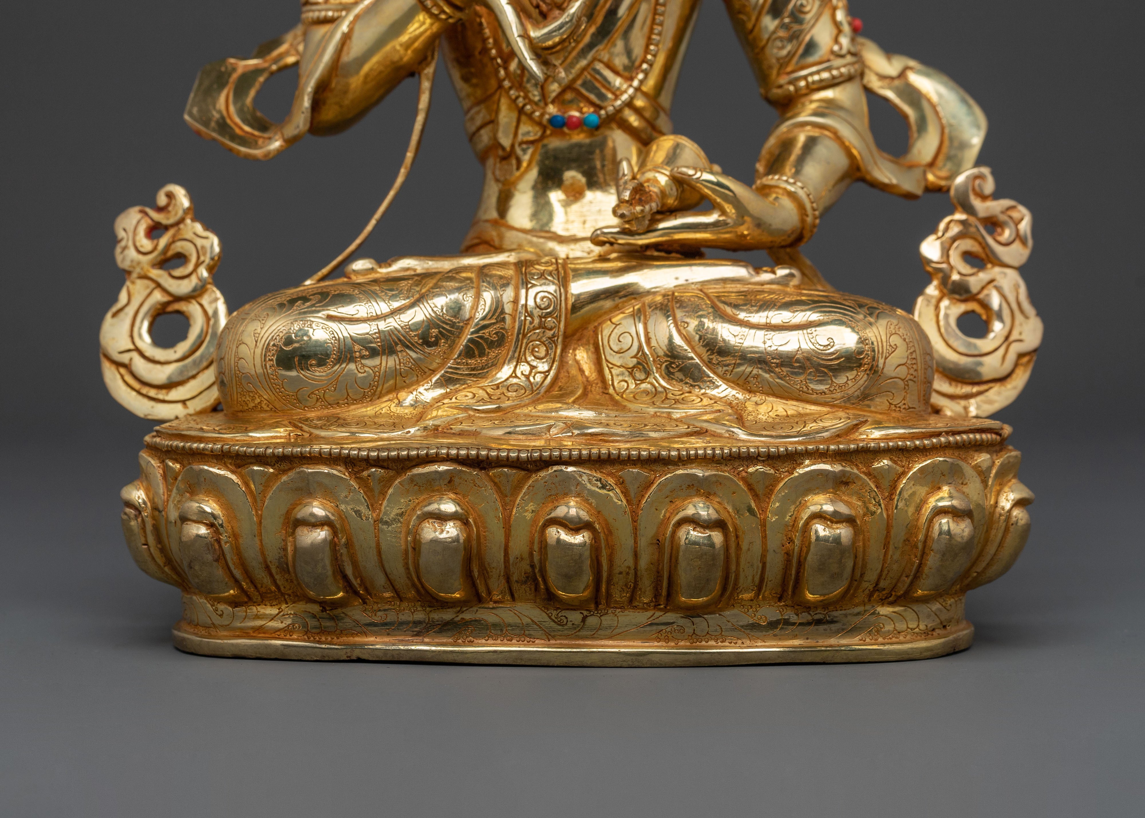 24K Gold Gilded Purification Figurine Vajrasattva