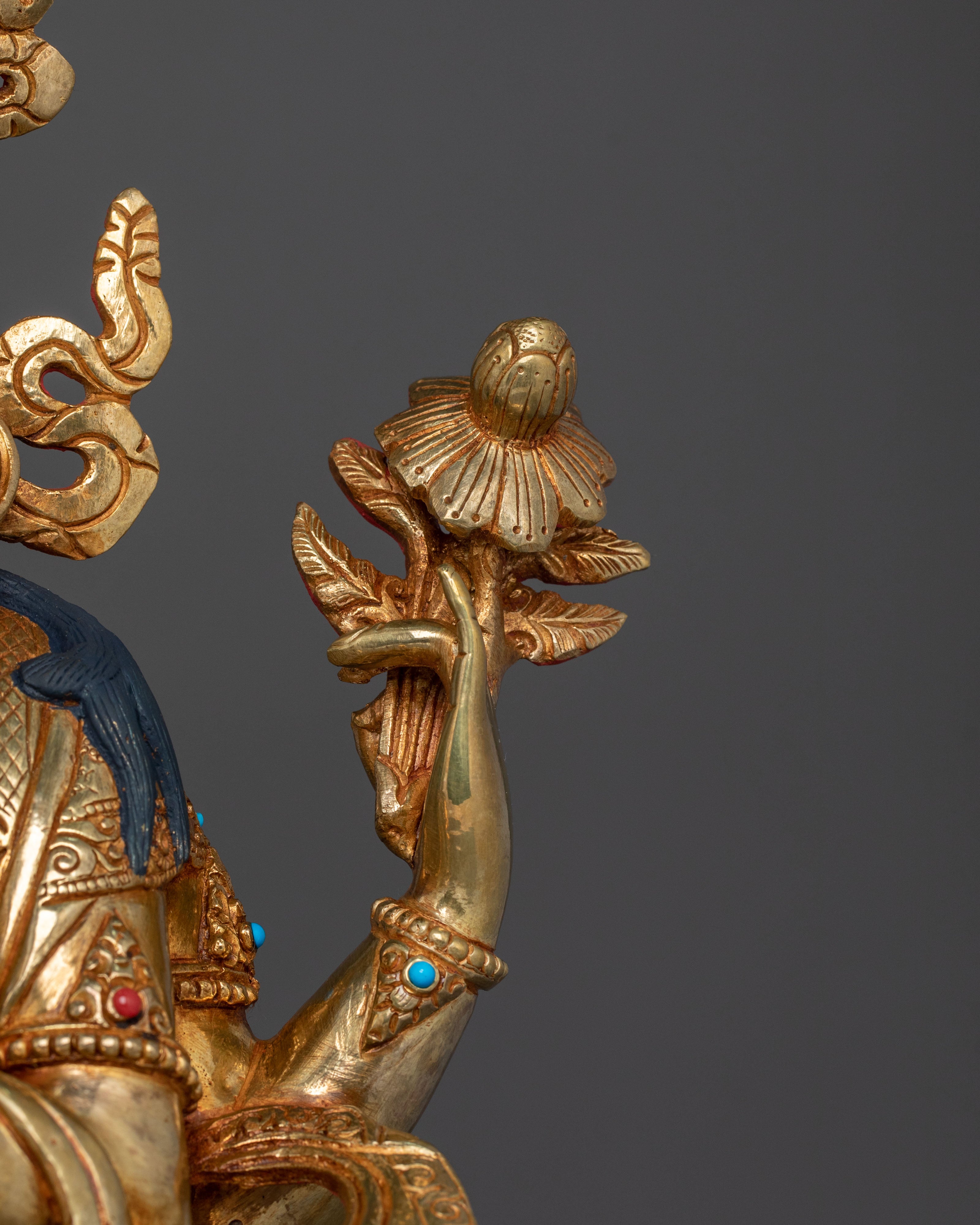 Four Armed Chenrezig Spiritual Figurine | Home Decor