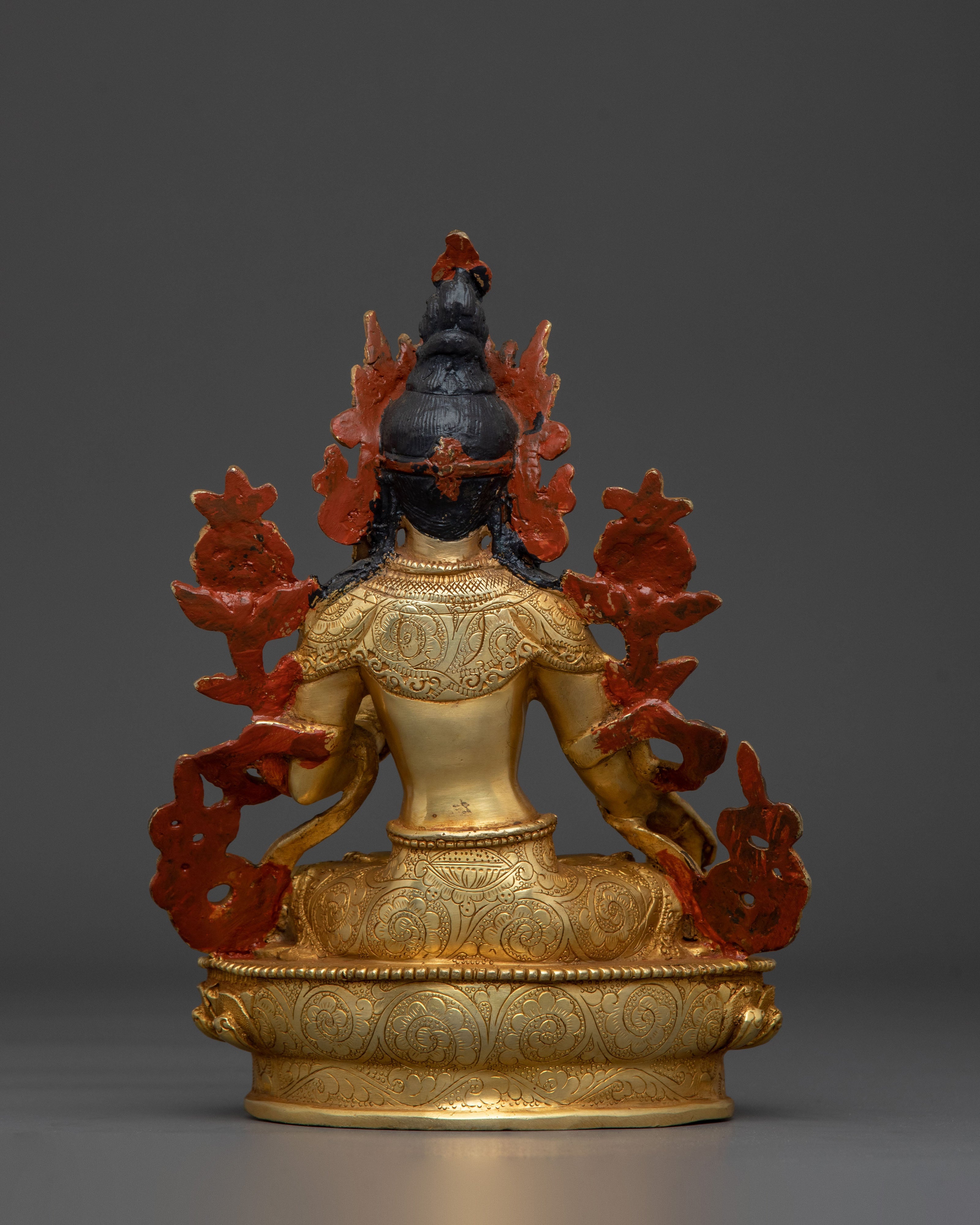 Handcrafted White Tara Statue | Tibetan Buddhist Goddess
