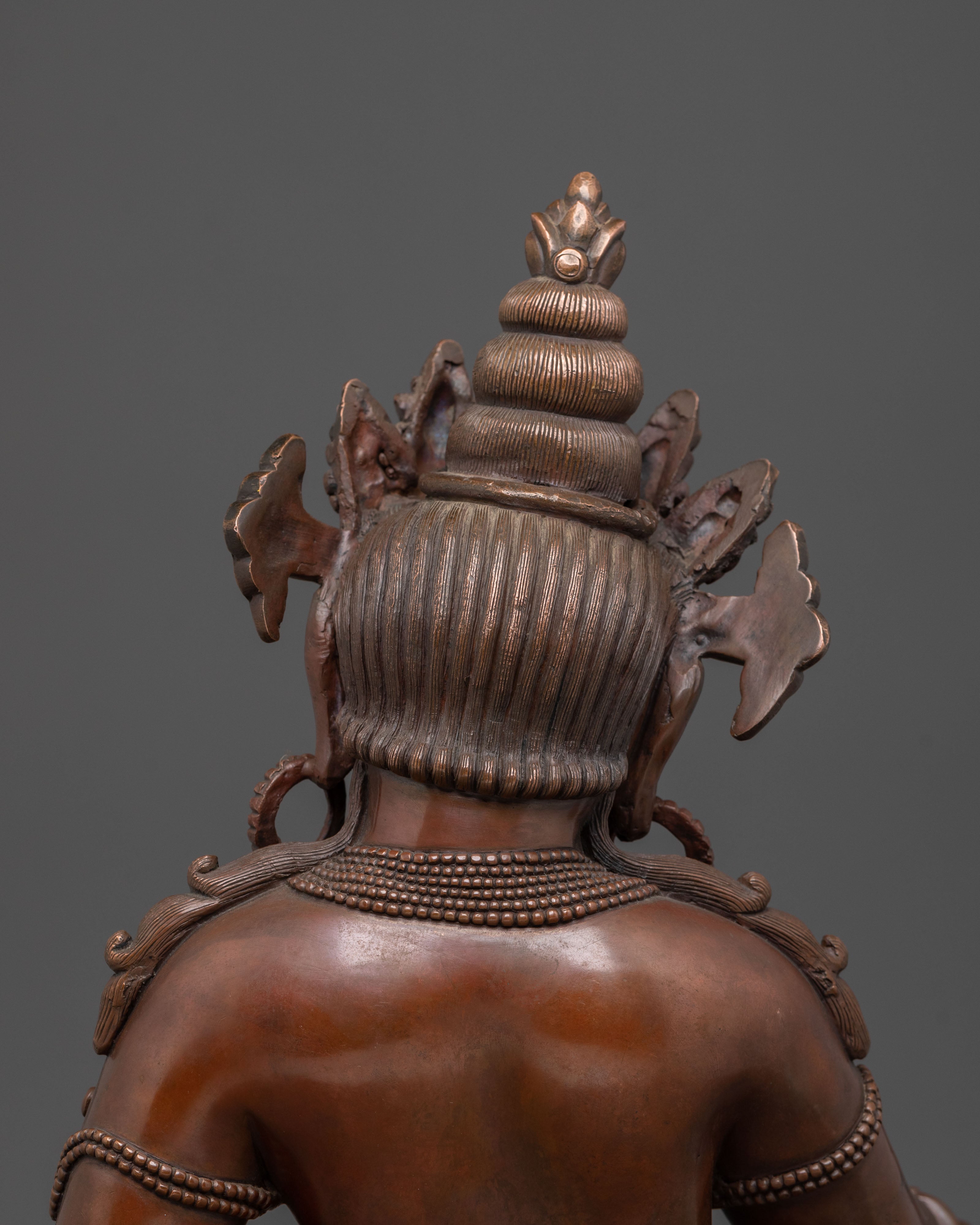 Handmade Dzambhala Statue | Tibetan Buddhist Figurine