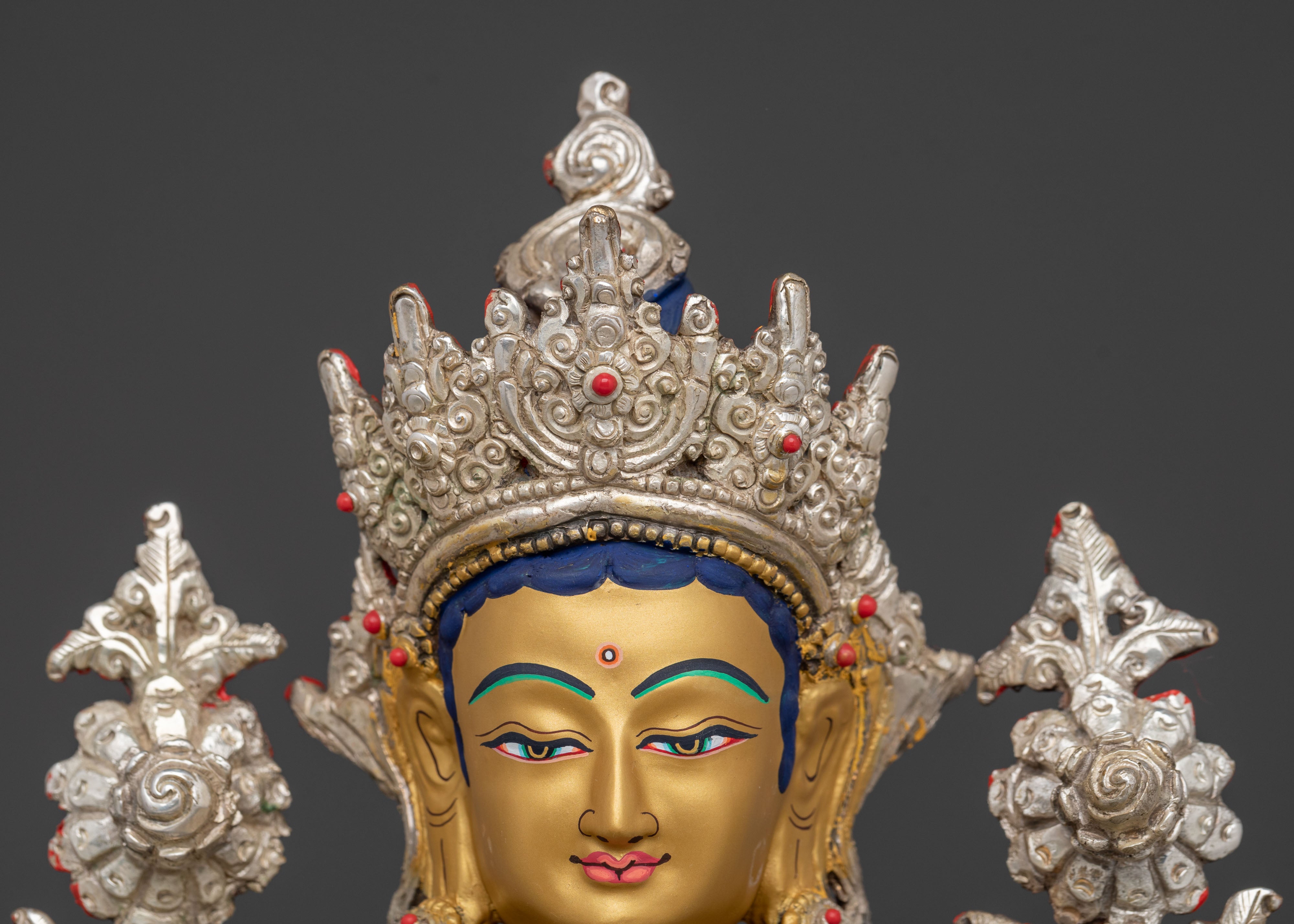 Compassionate Green Tara Statue: Goddess of Compassion