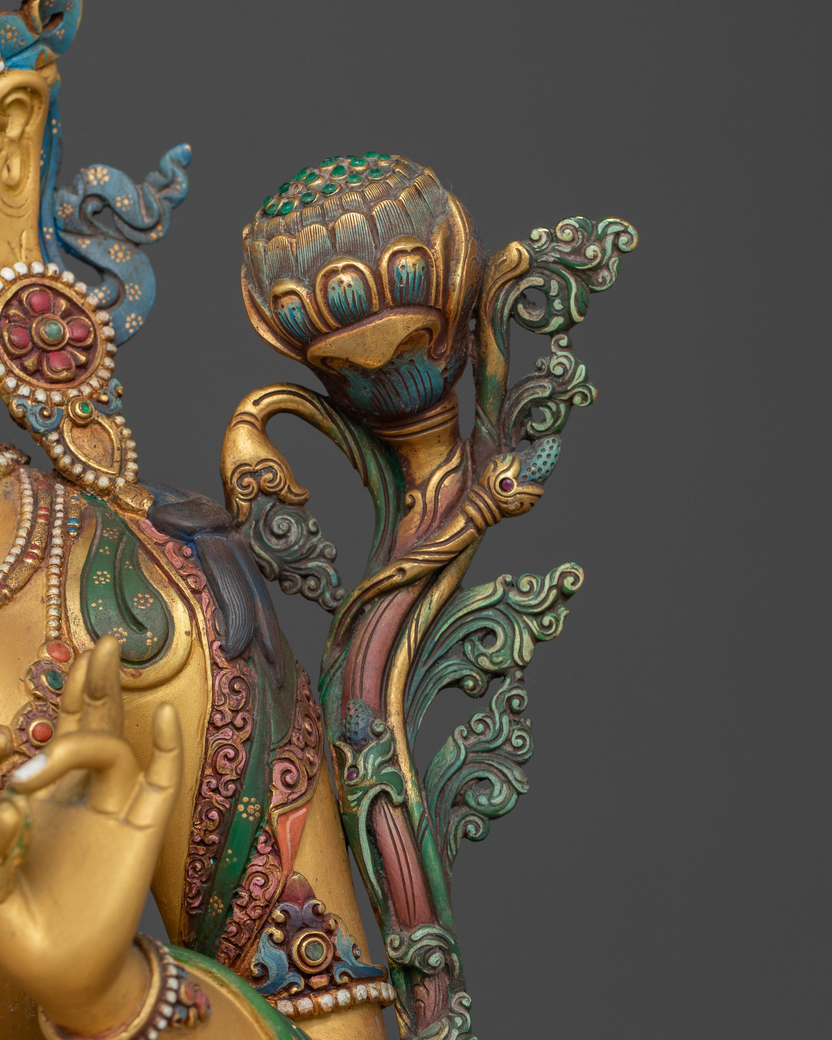 Green Tara Compassionate Mother Statue