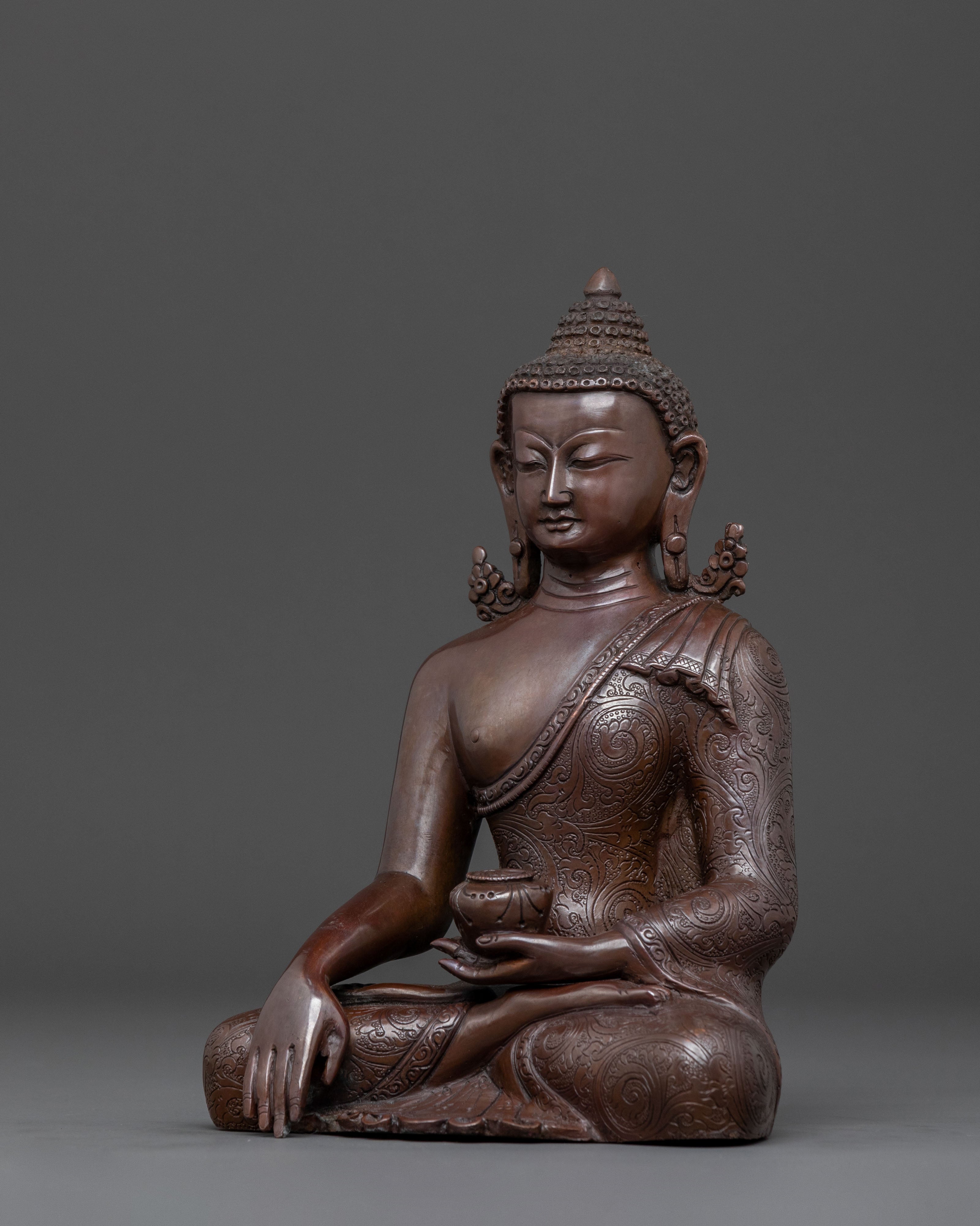 Shakyamuni Buddha Copper Statue of Enlightenment