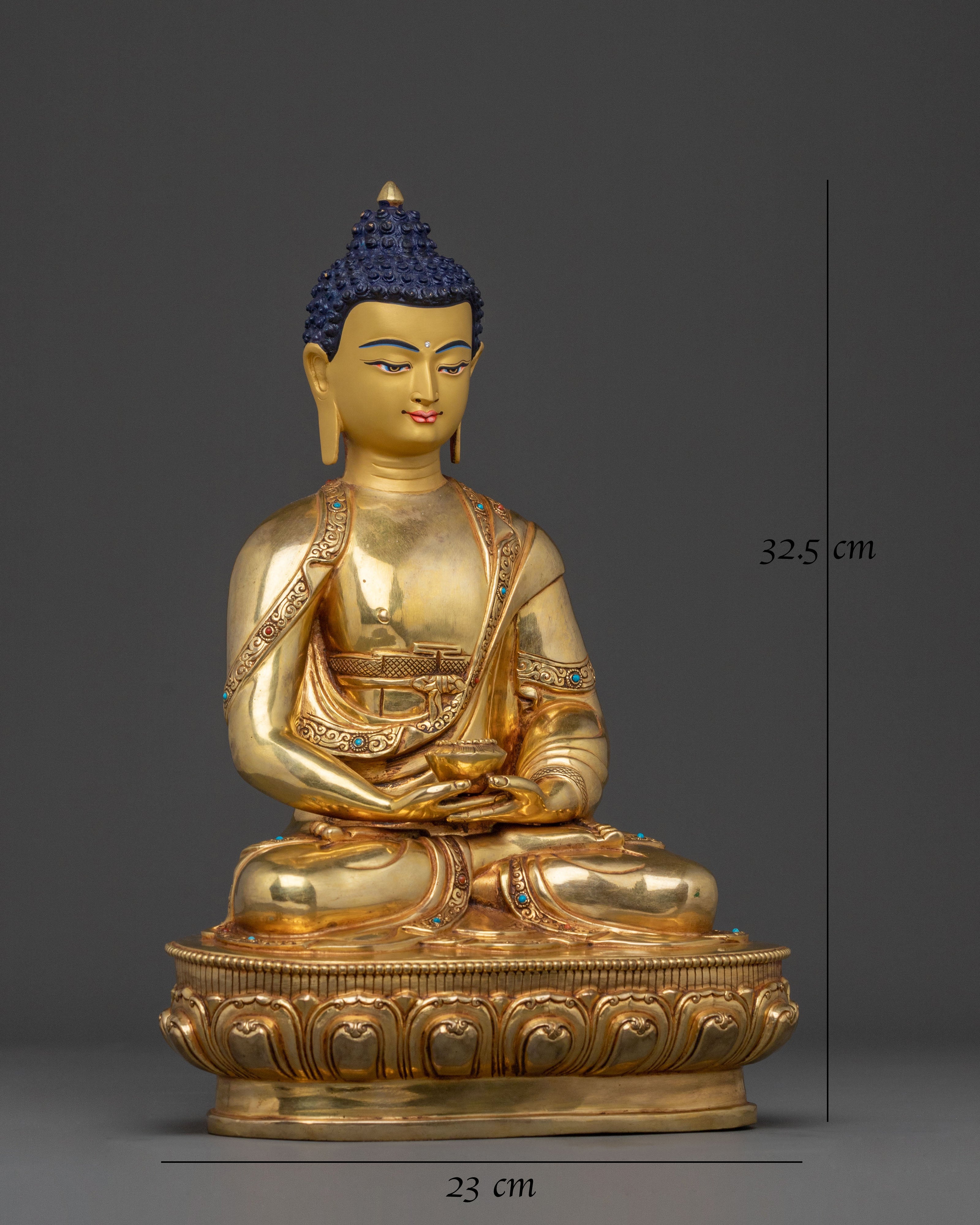 Amitabha Buddha: Pure Land Meditation Statue