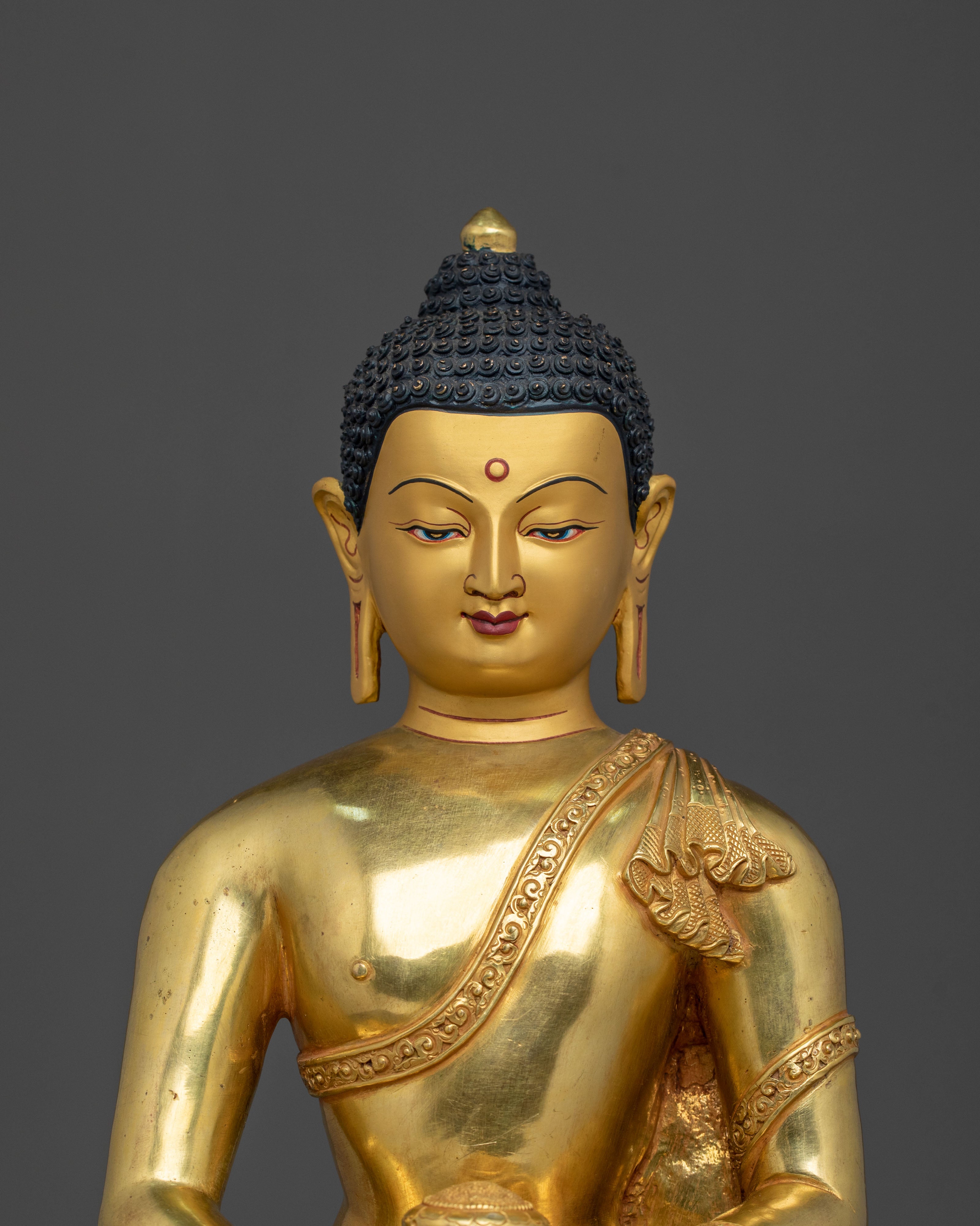 Radiant Amitabha Buddha Statue for Altar | Buddha of Infinite Light