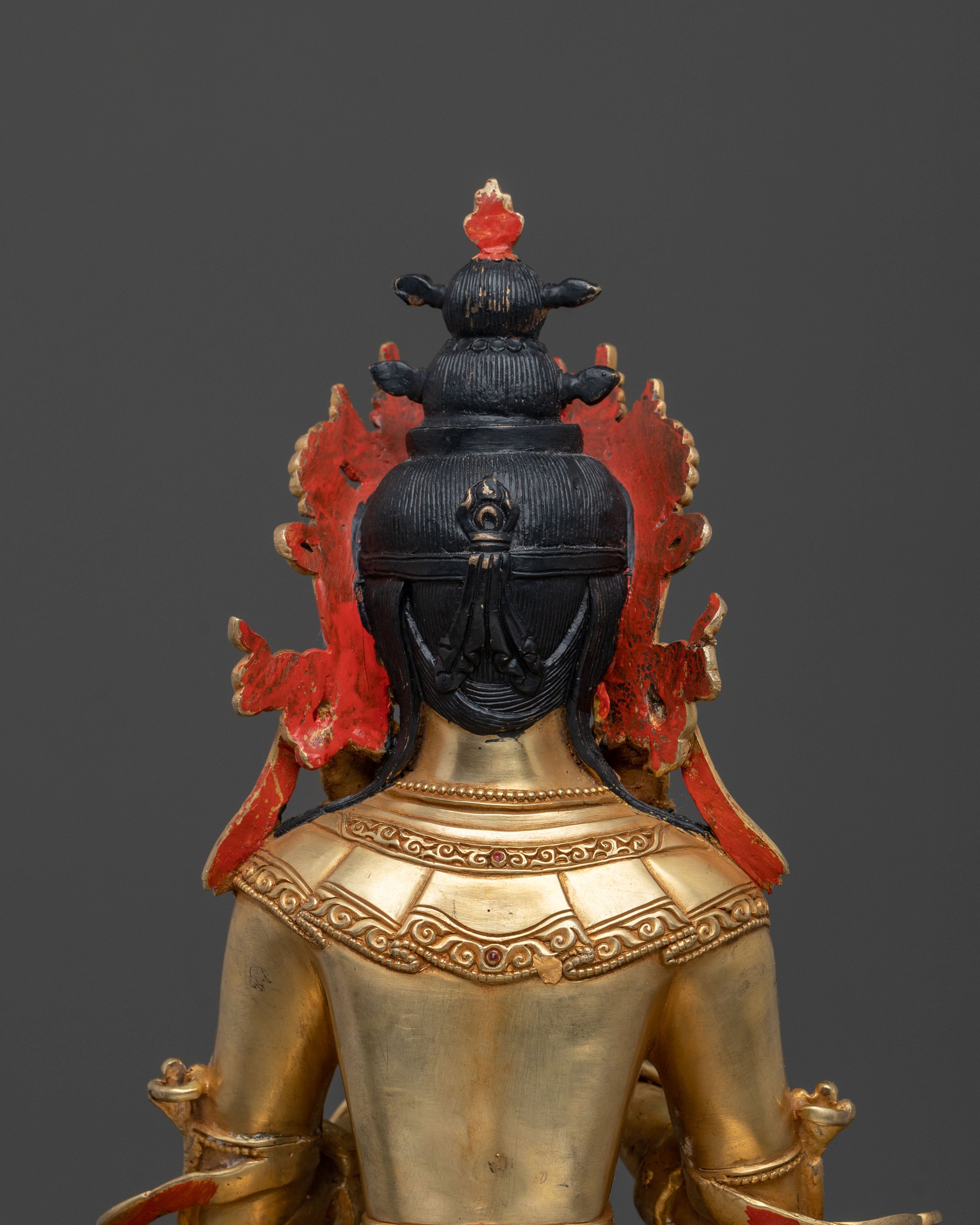 Buddha from Future Maitreya Statue in Pure 24K Gold