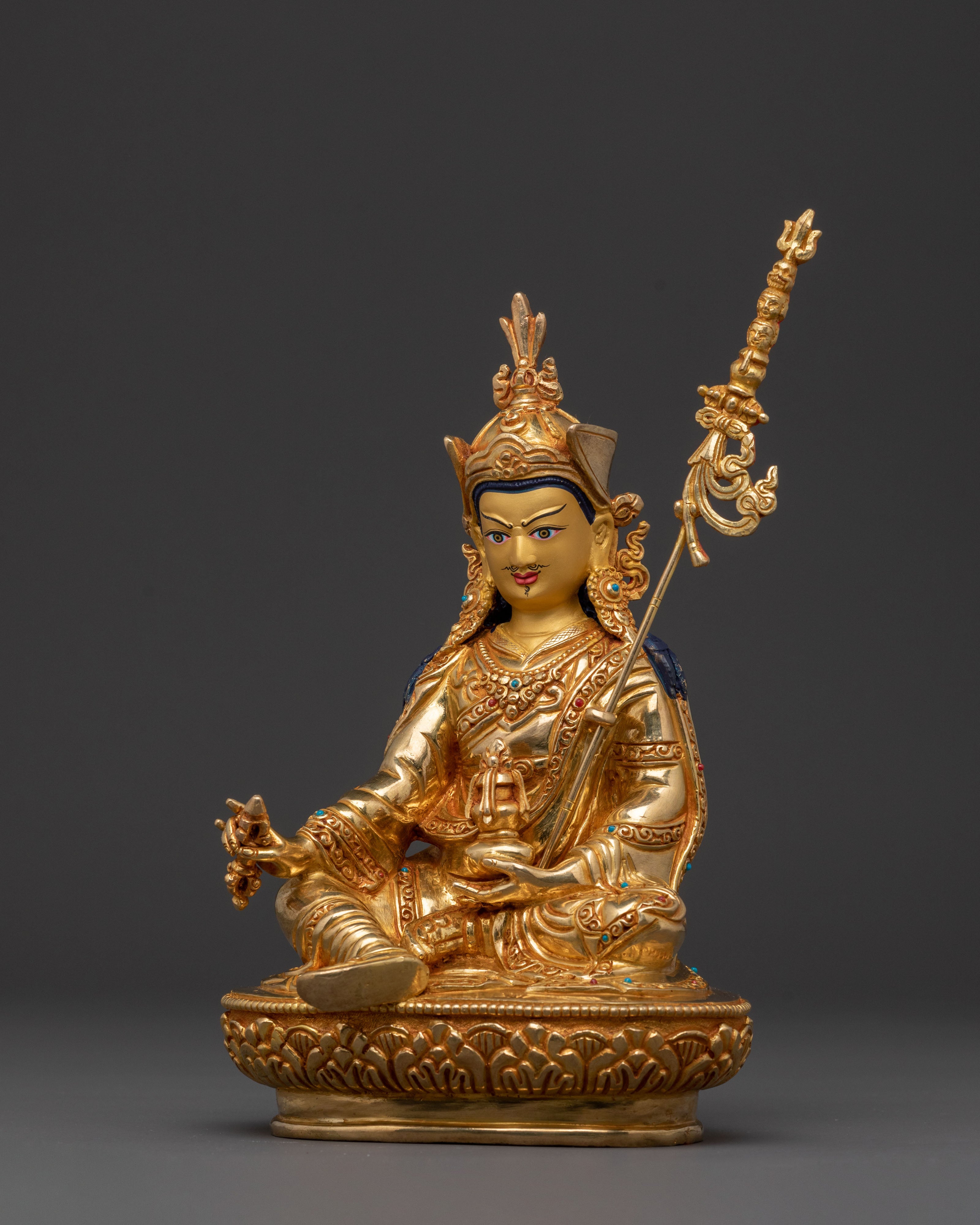 Guru Rinpoche Sacred Statue | Meditation Altar Decor
