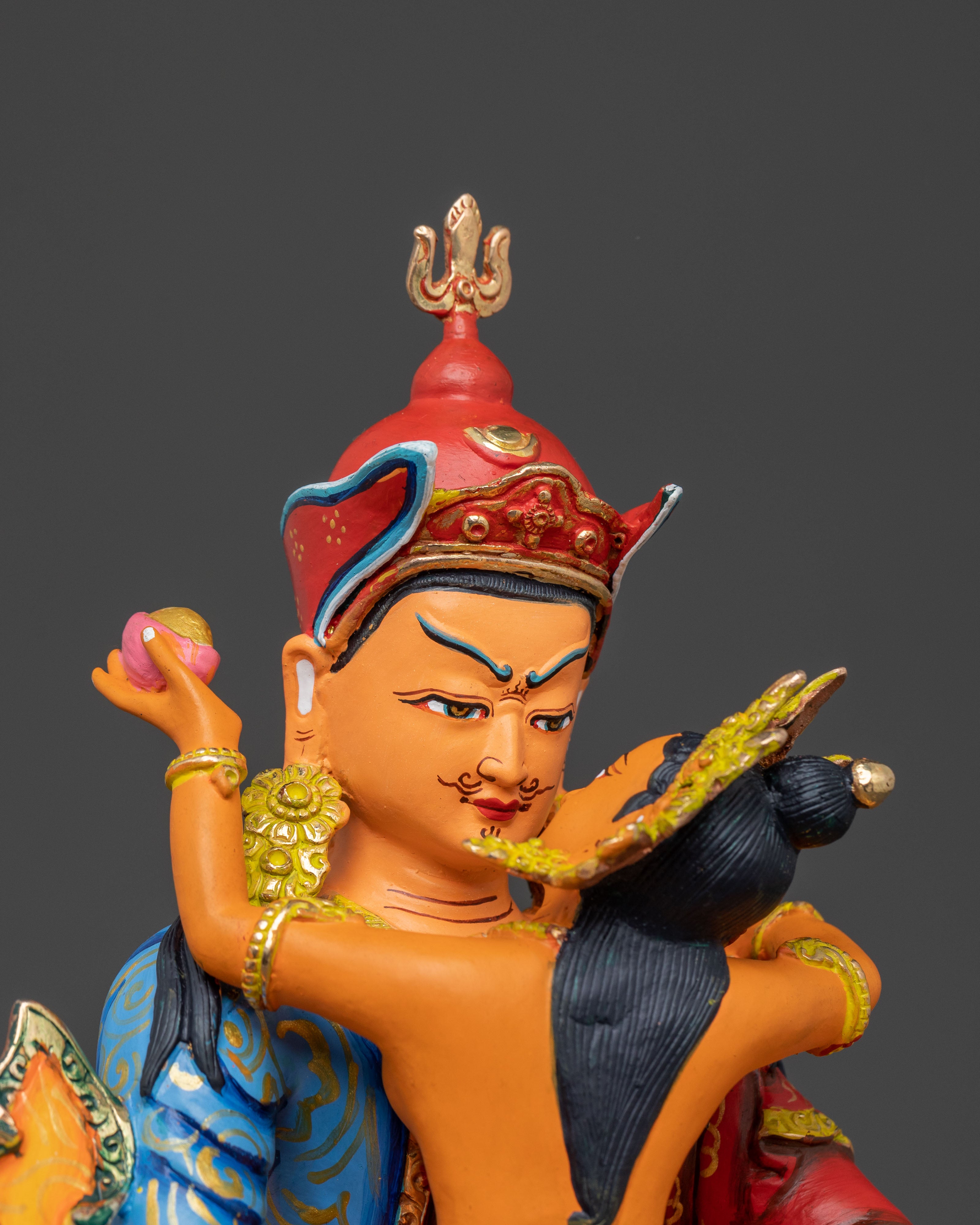 Guru Rinpoche With Consort | Meditation Altar Decor