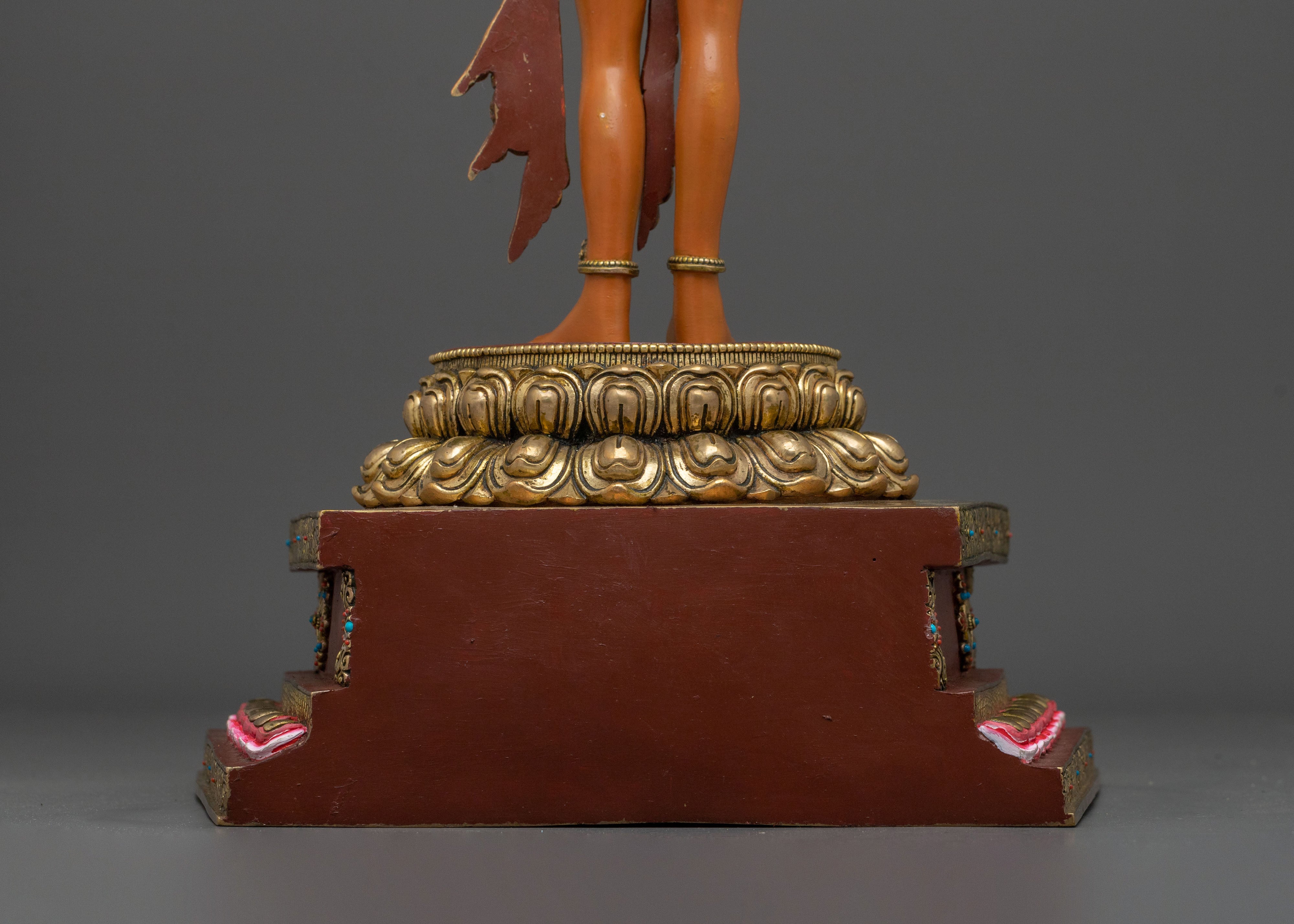 Handmade Maitreya Buddha Sculpture | Tibetan Buddhist Statue