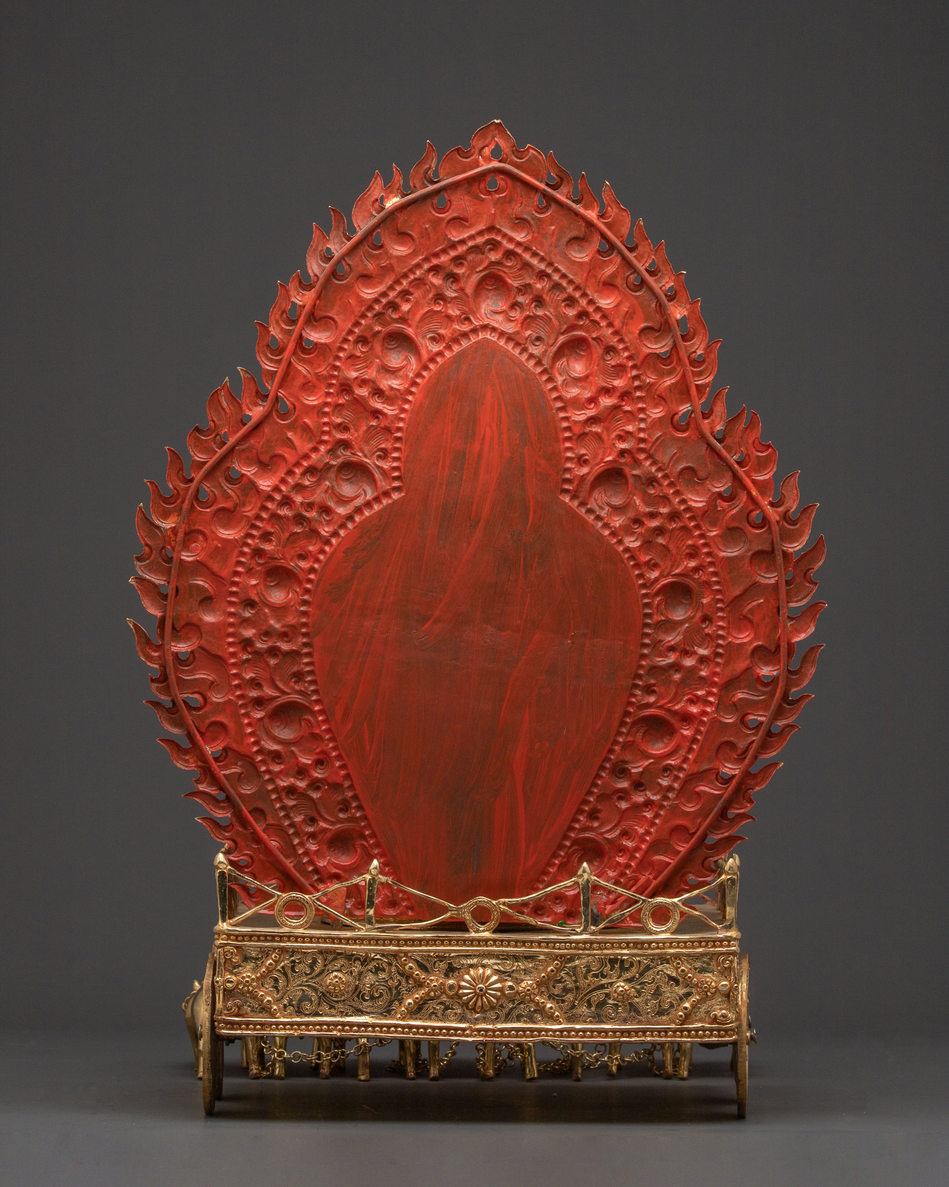 Marici Gold Gilded Sacred Statue - Radiant Protector Art