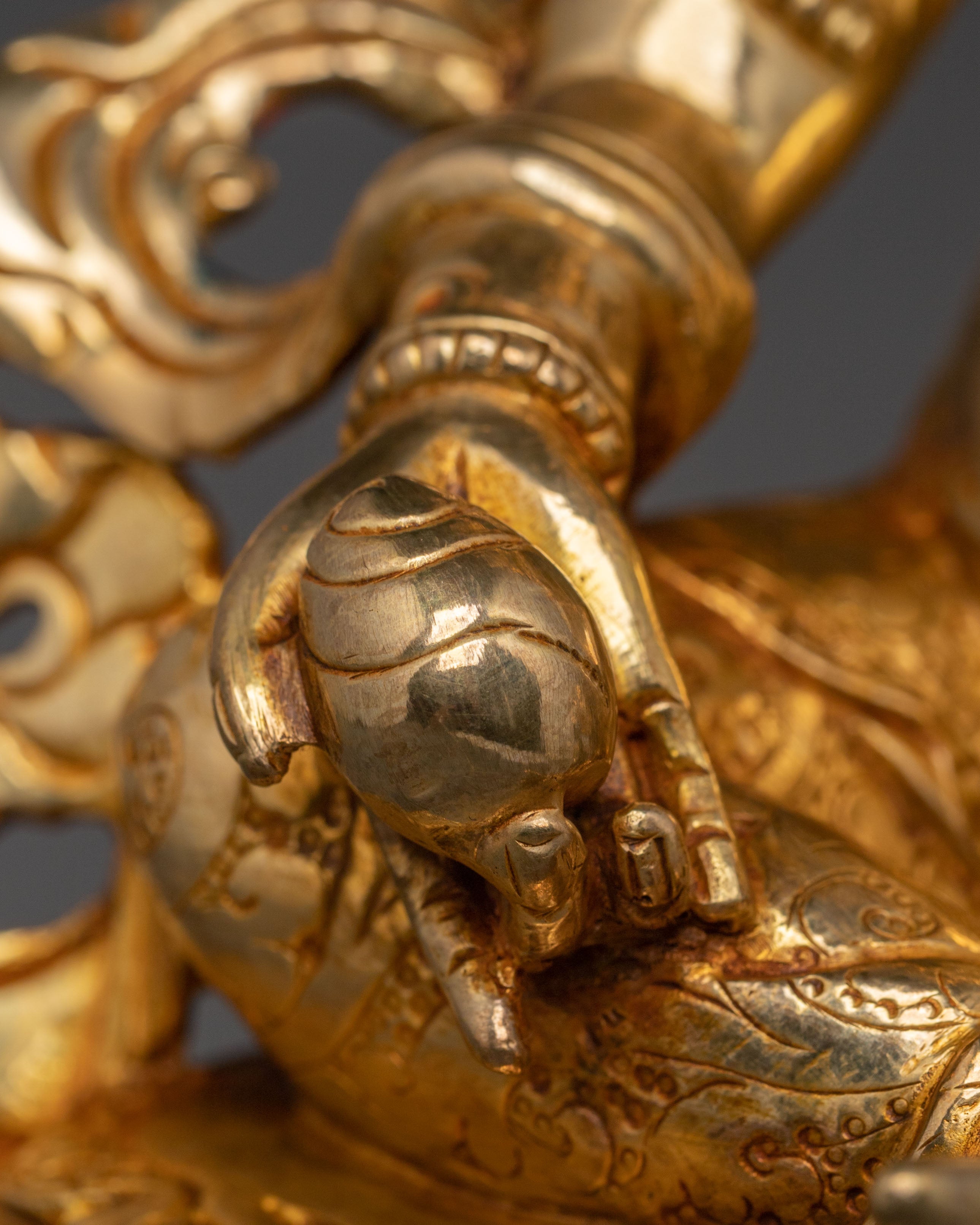Handcrafted Dzambhala Statue | Wealth Deity