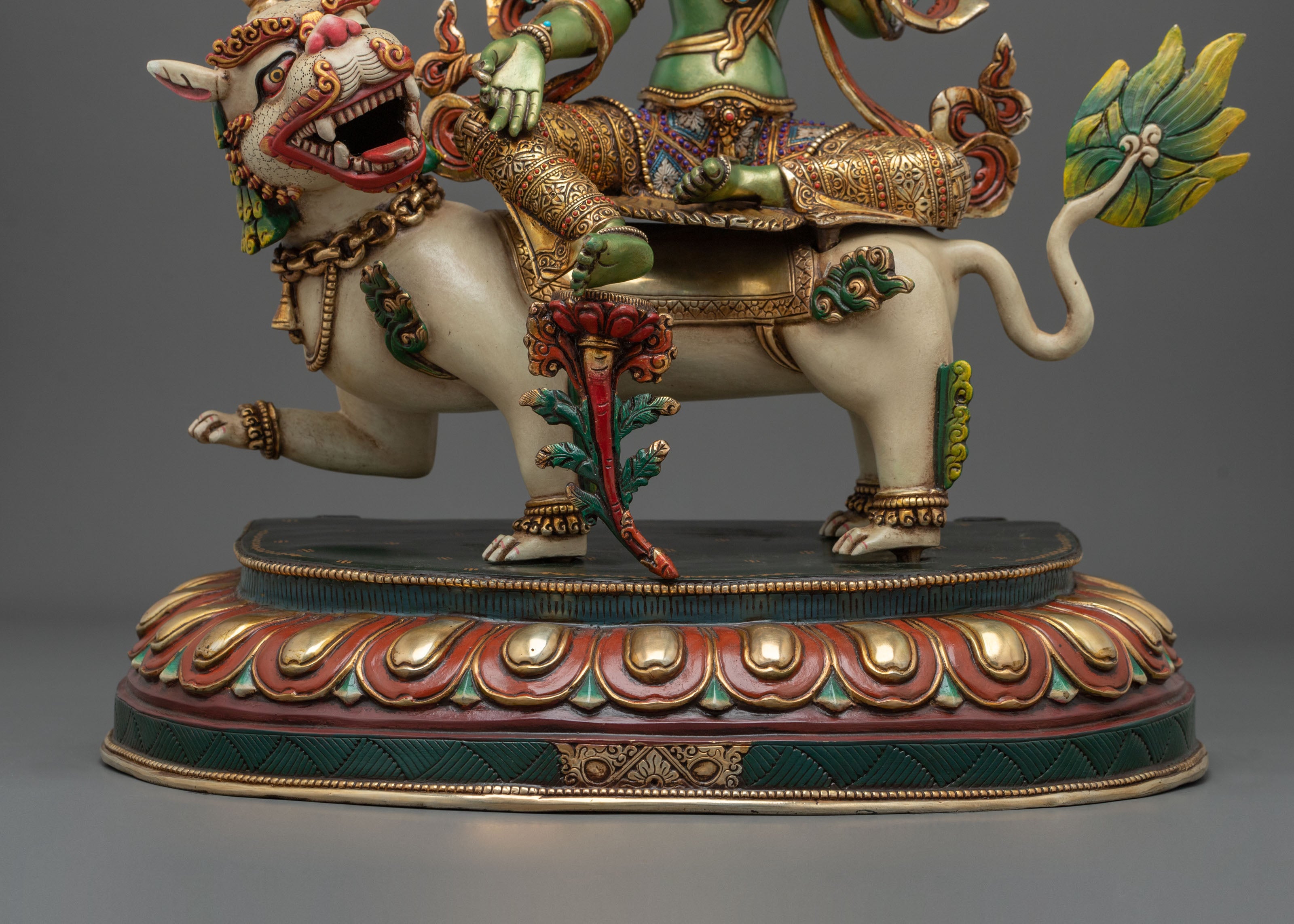 Green Tara Statue | Handcrafted Protector Figurine