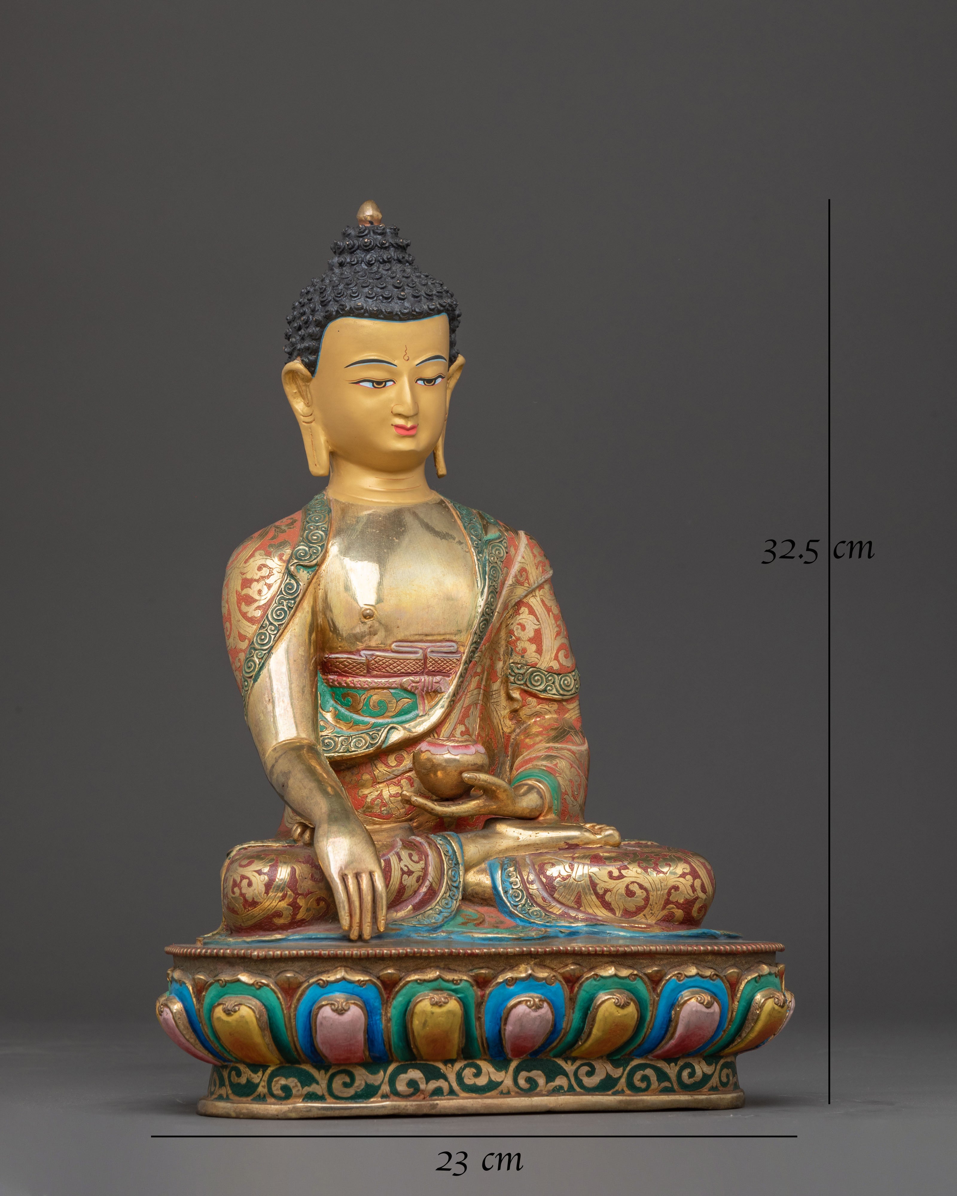 Handcrafted Sacred Shakyamuni Buddha Statue
