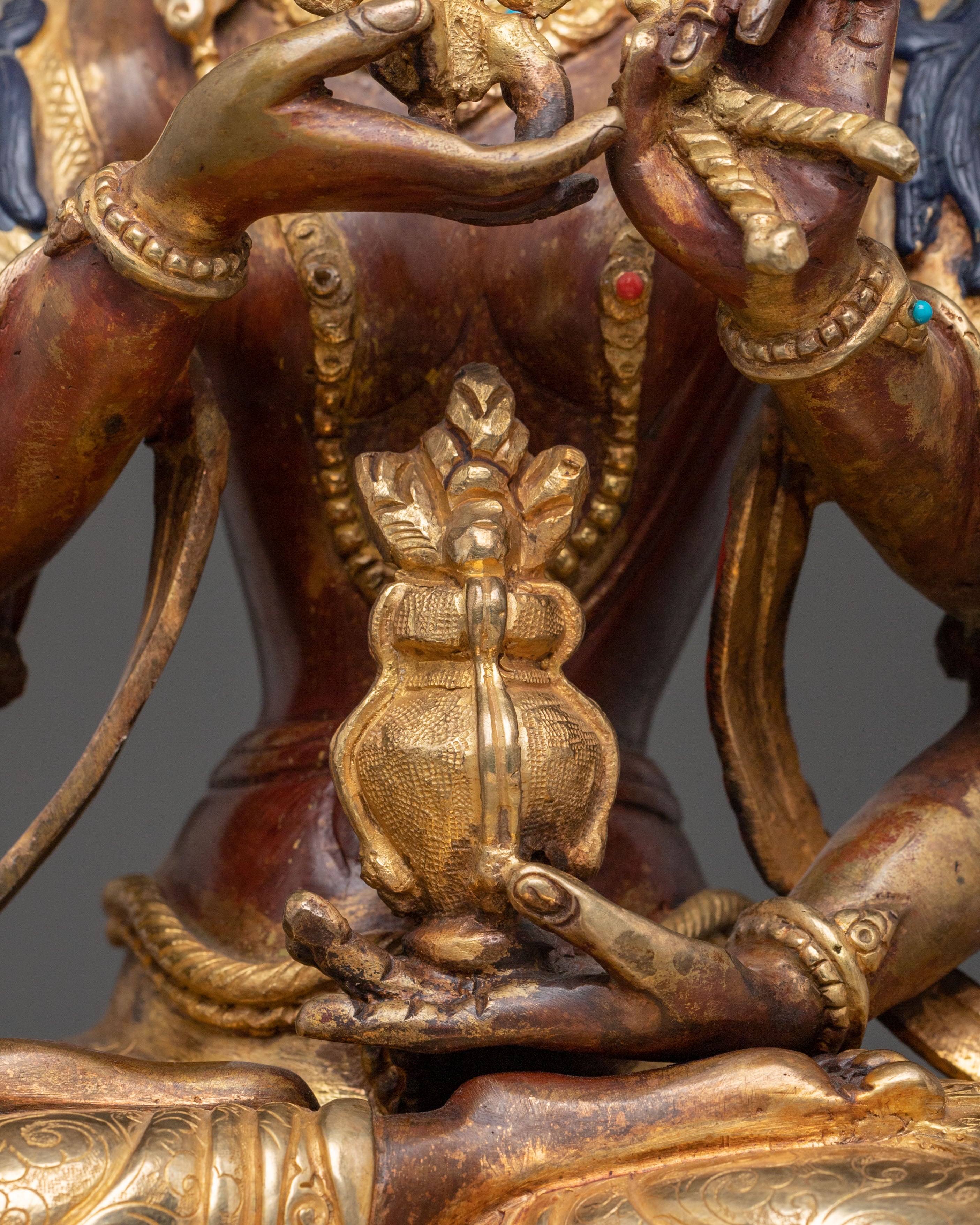 Namgyalma: 24K Gold Gilded Blessing Statue