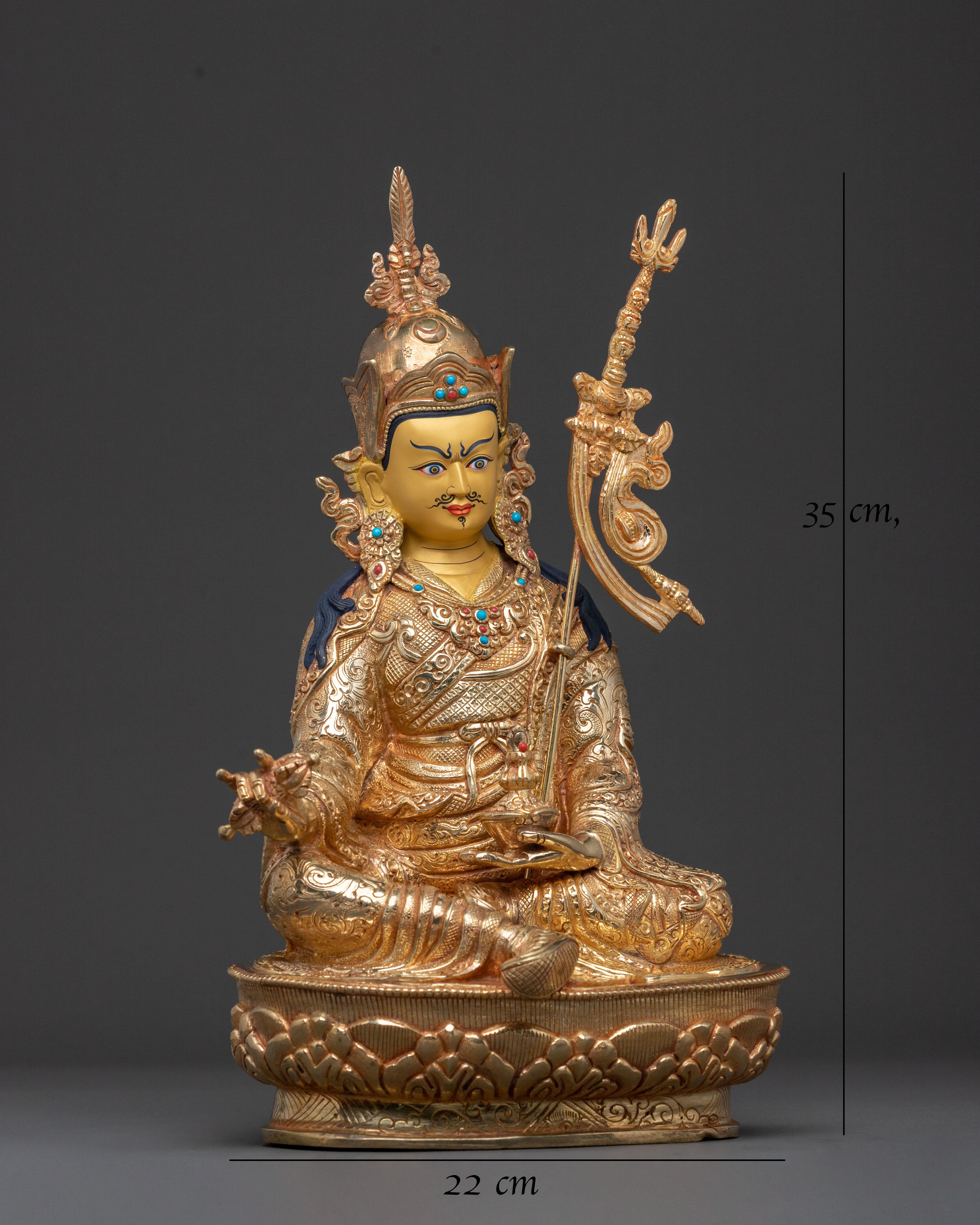 Padmasambhava Lotus Born Sacred Statue