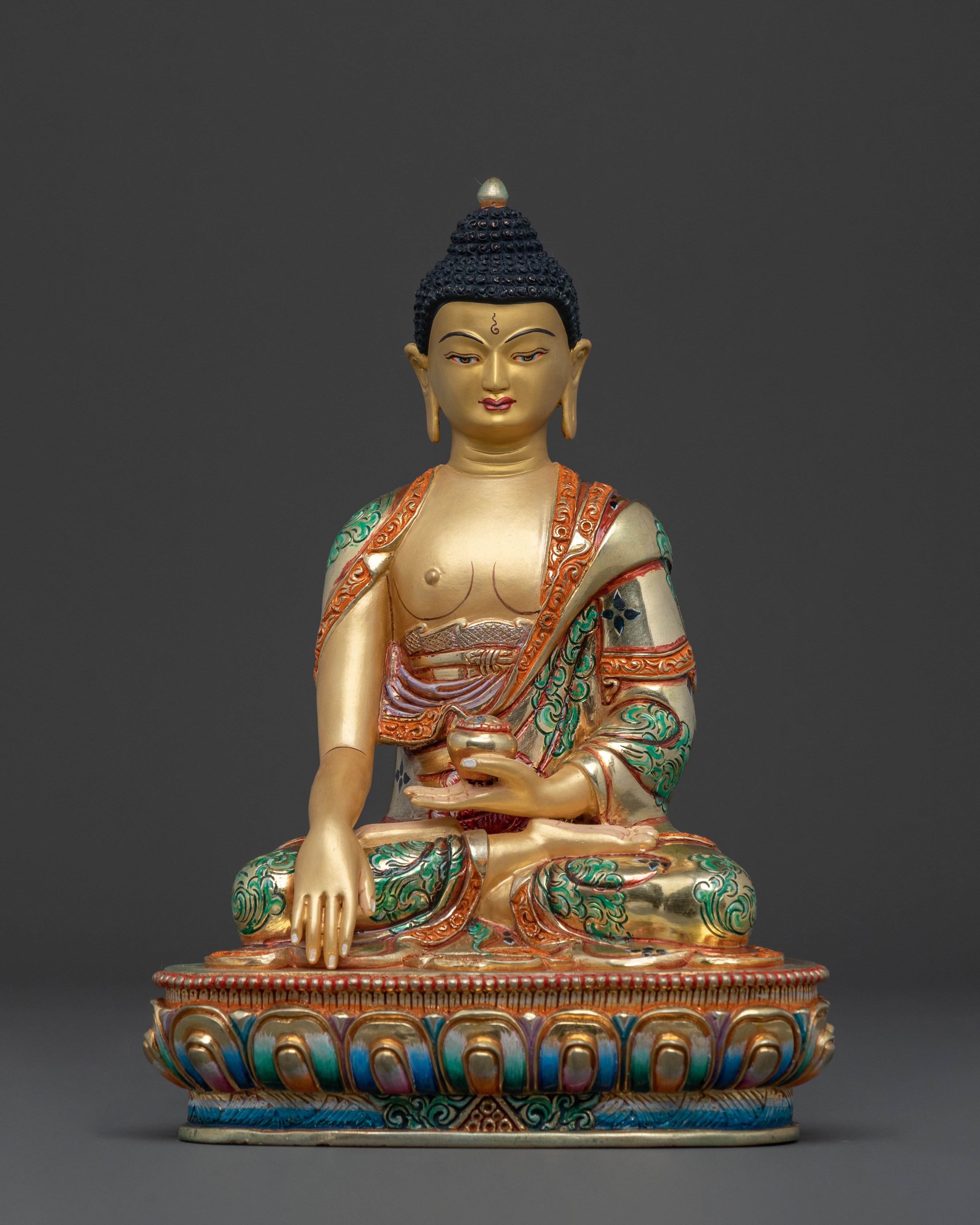 Three Buddhas Sacred Set | Tibetan Buddhist Altar Decor