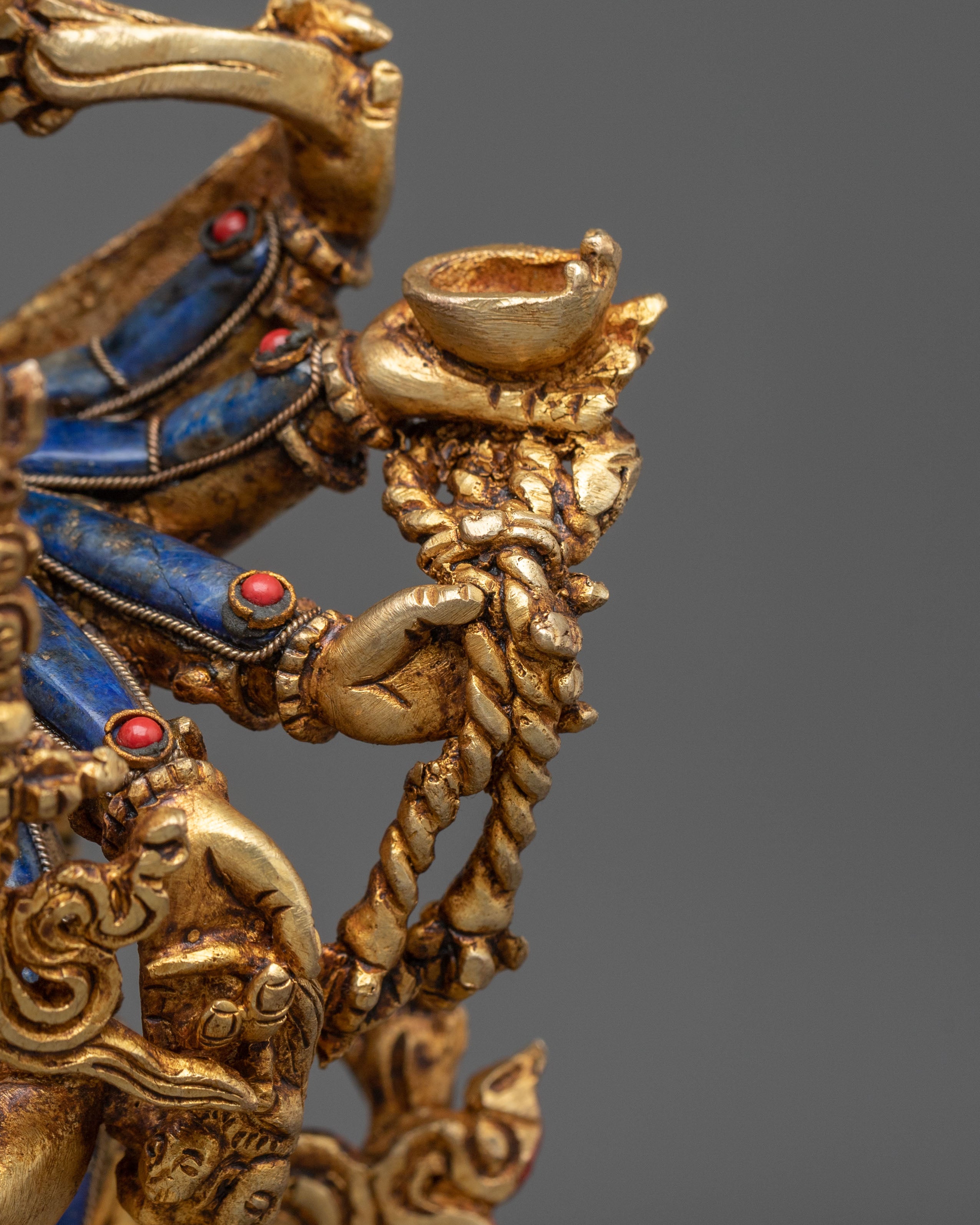 Chakrasamvara Spiritual Sculpture | Tantric Deity of Enlightened Union