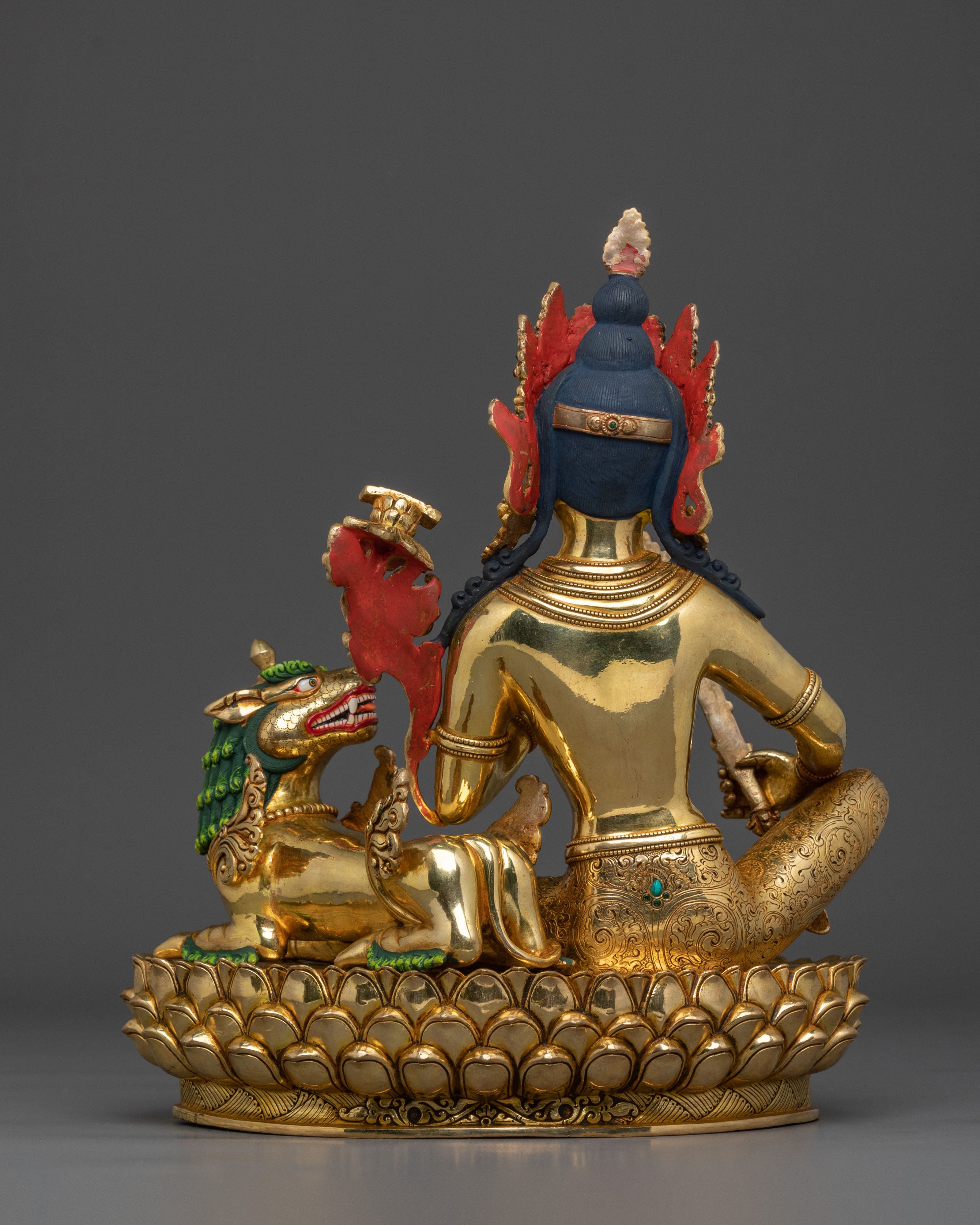 Tikshna Manjushri Spiritual Statue | Buddhist Wisdom Deity Figurine
