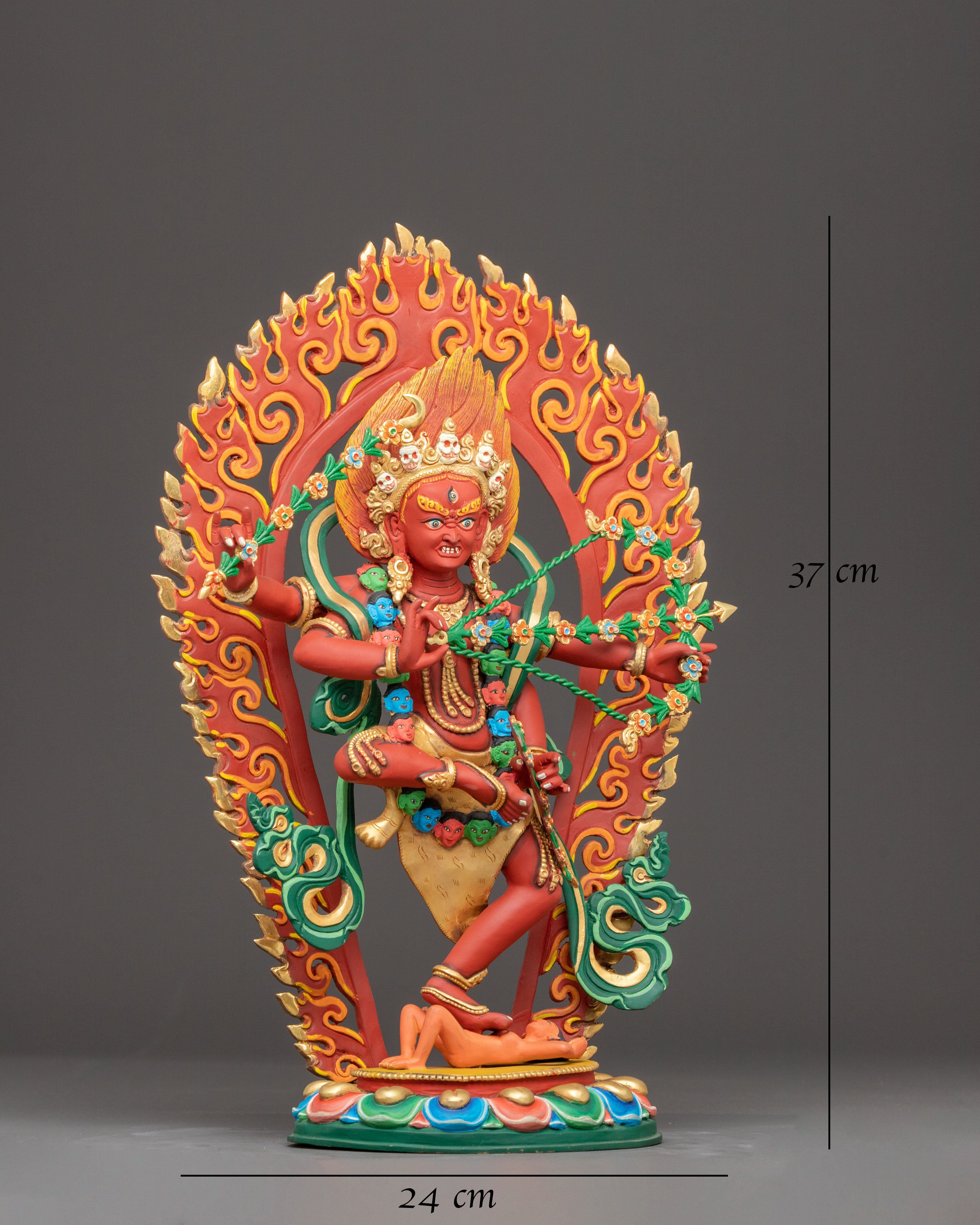 Golden Copper Statue of Kurukulla