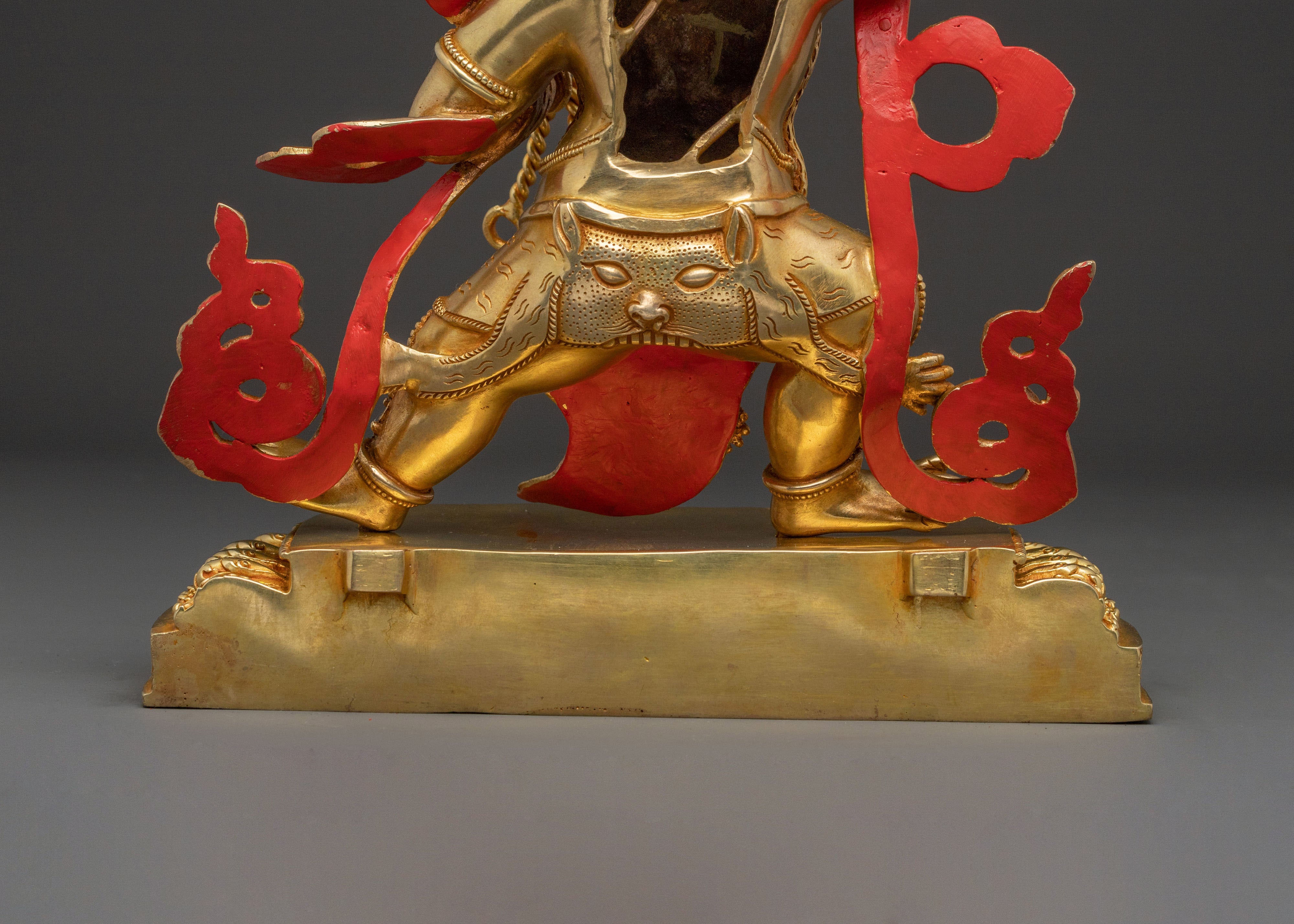 Vajrapani Traditional Statue | Spiritual Figure for Altar Decor