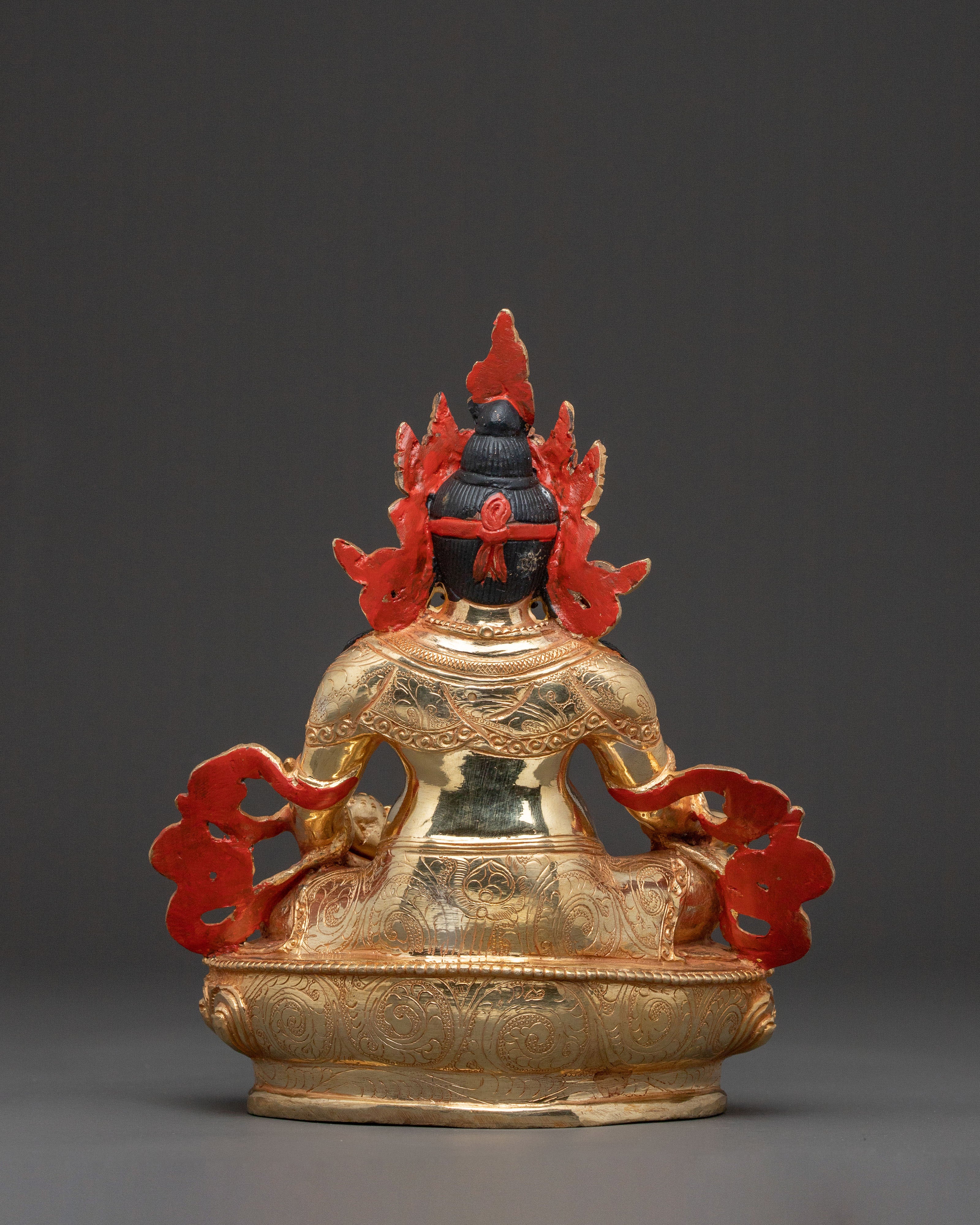 Lord Dzambhala Abundance Statue | Altar Decor