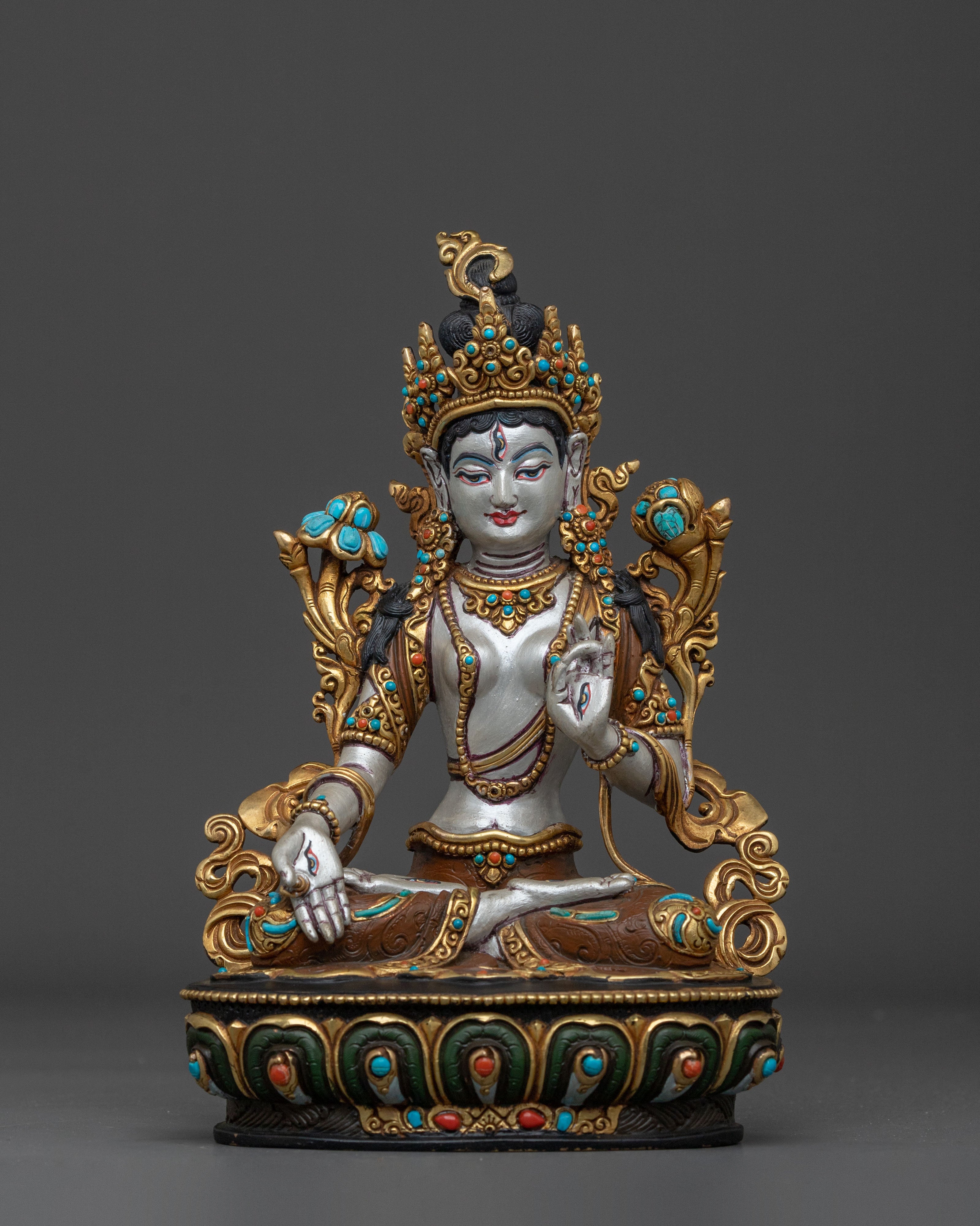 White Tara Statue