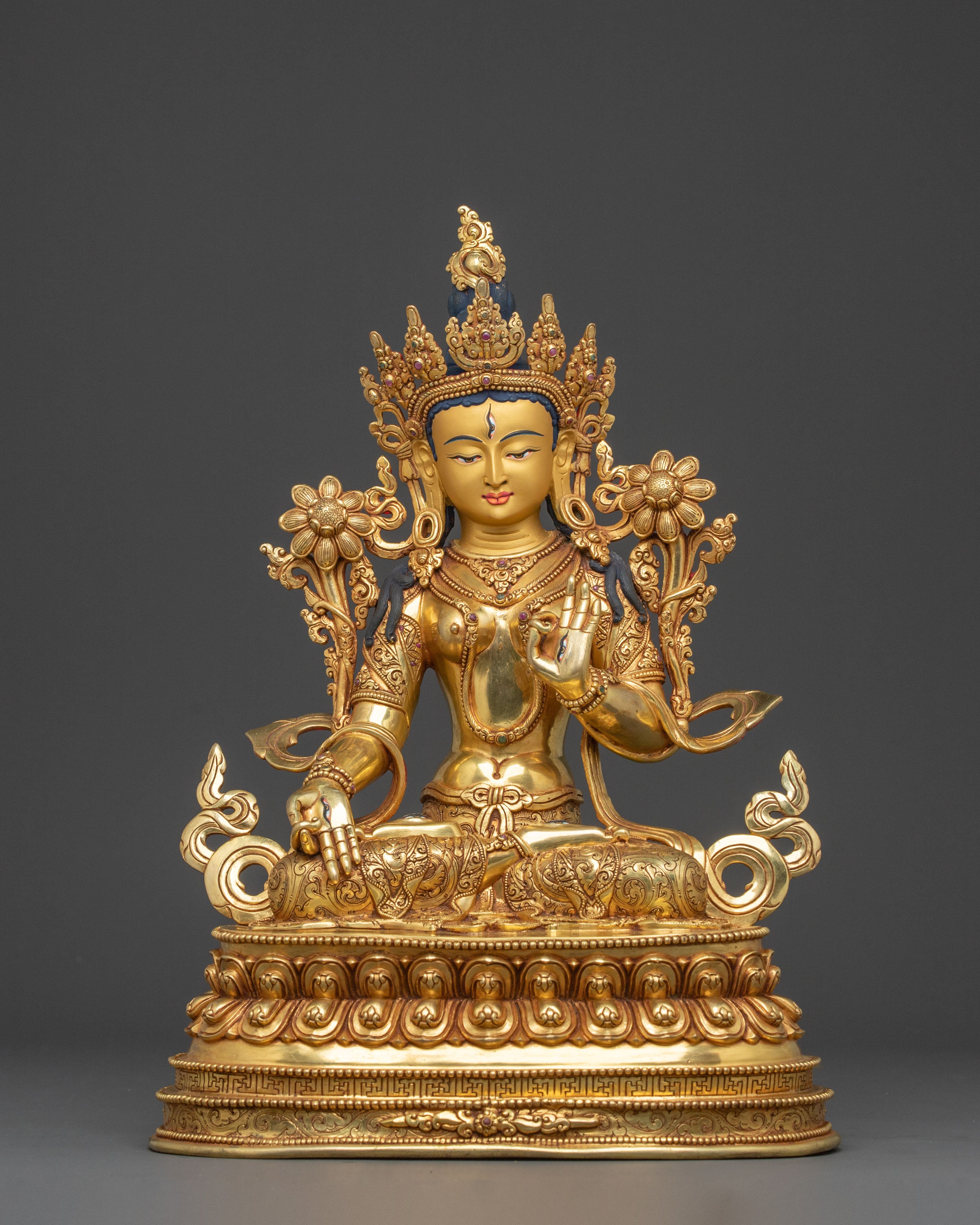 White Tara Statue | Tibetan Deity of Compassion