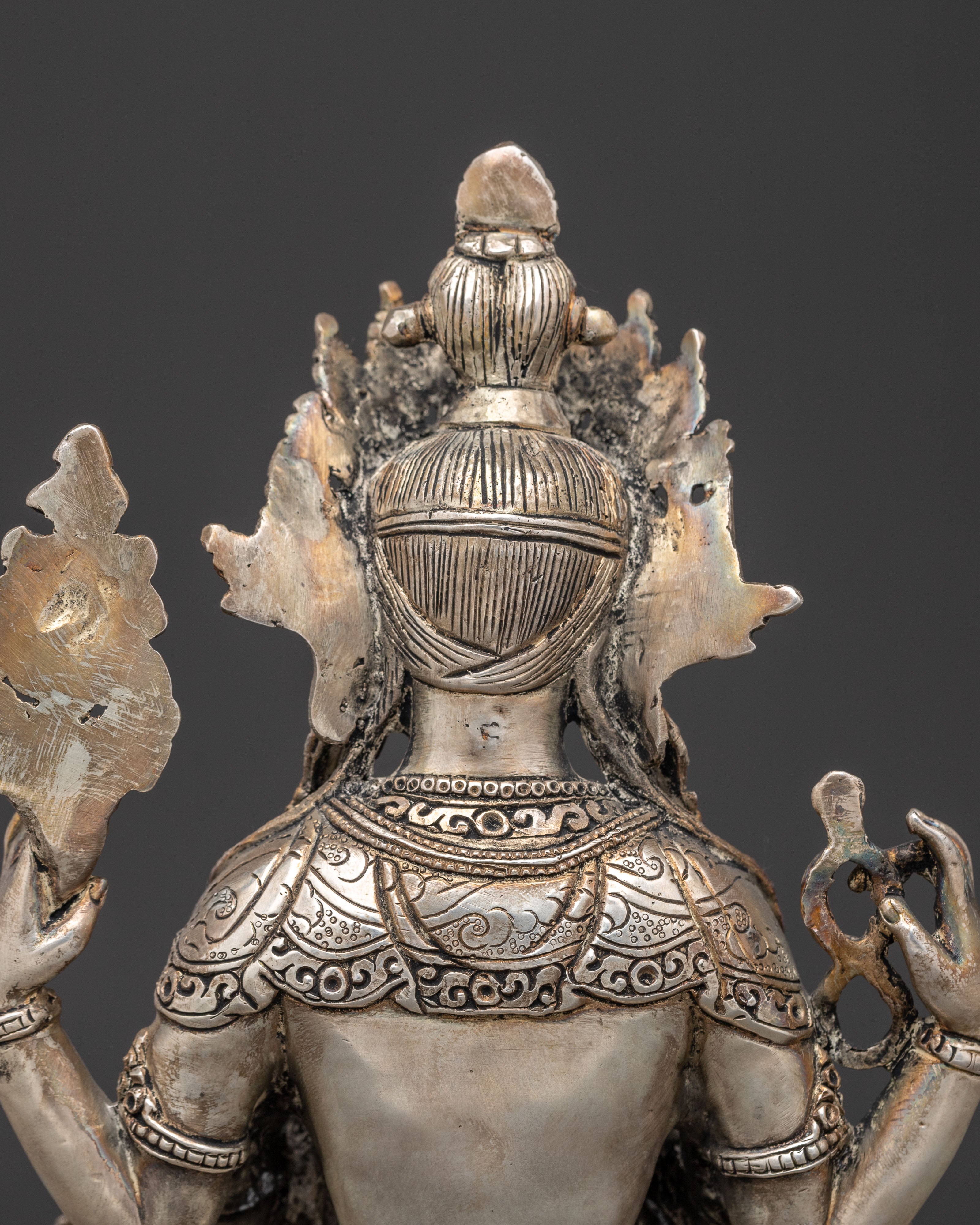 Himalayan Statue of Bodhisattva Chenrezig | Symbol of Compassion