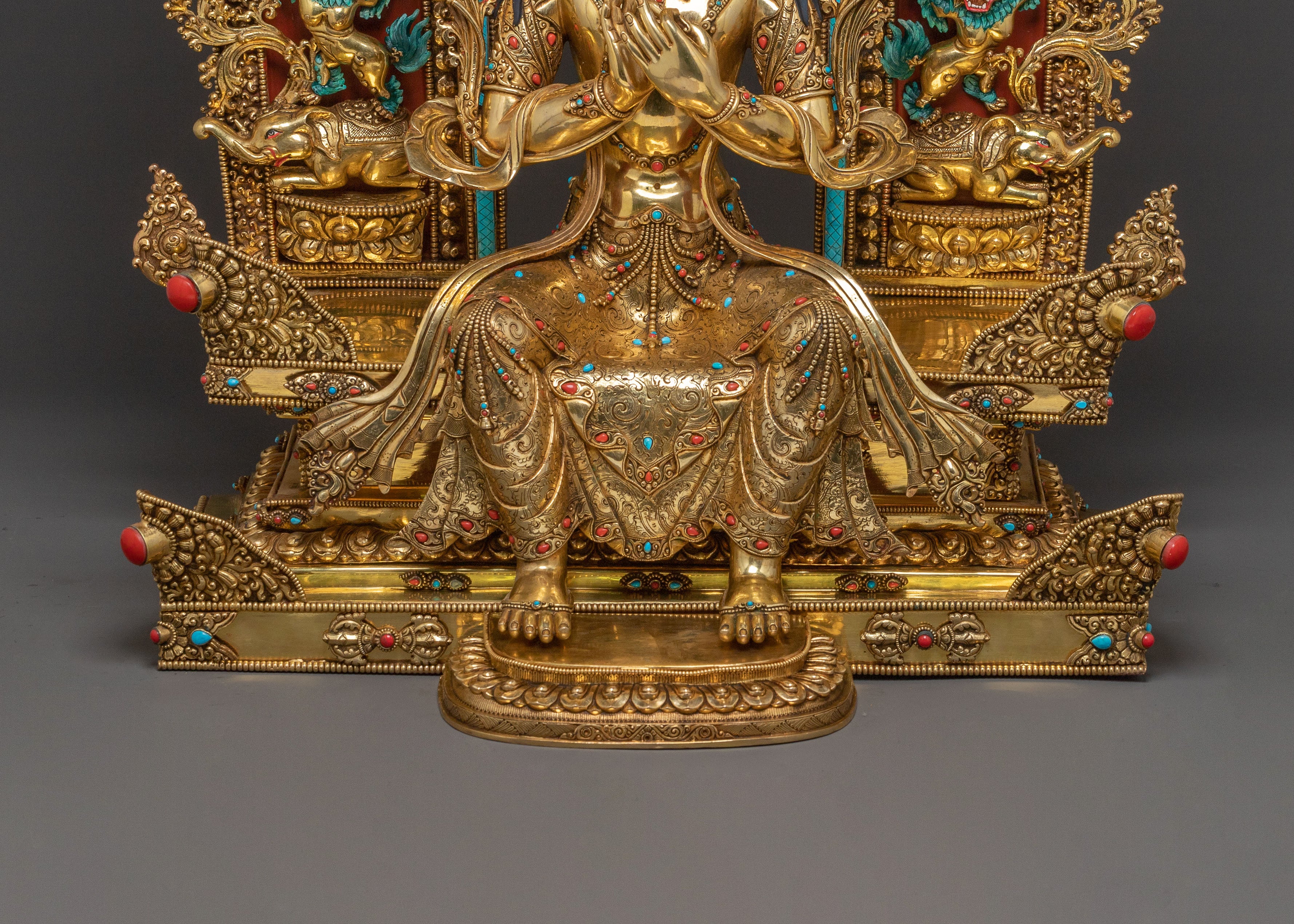 Dharma Teacher Maitreya Buddha Statue for Altar