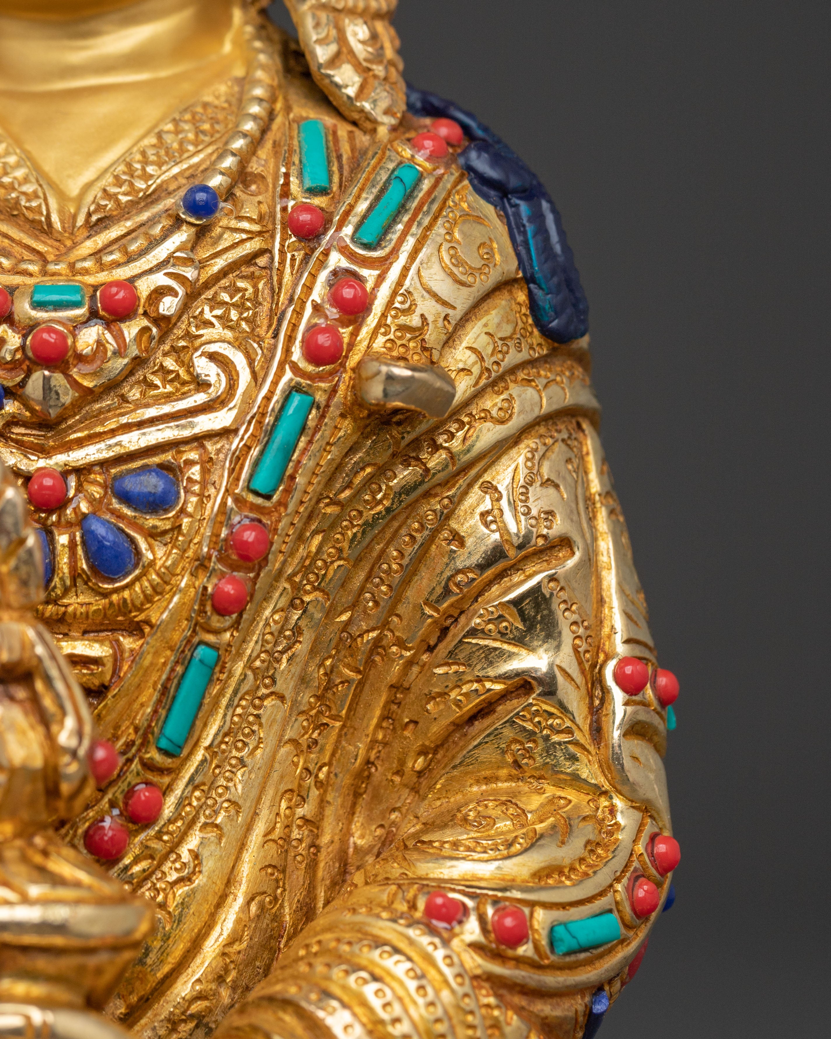Guru Rinpoche Majestic Statue | Dharma Decor