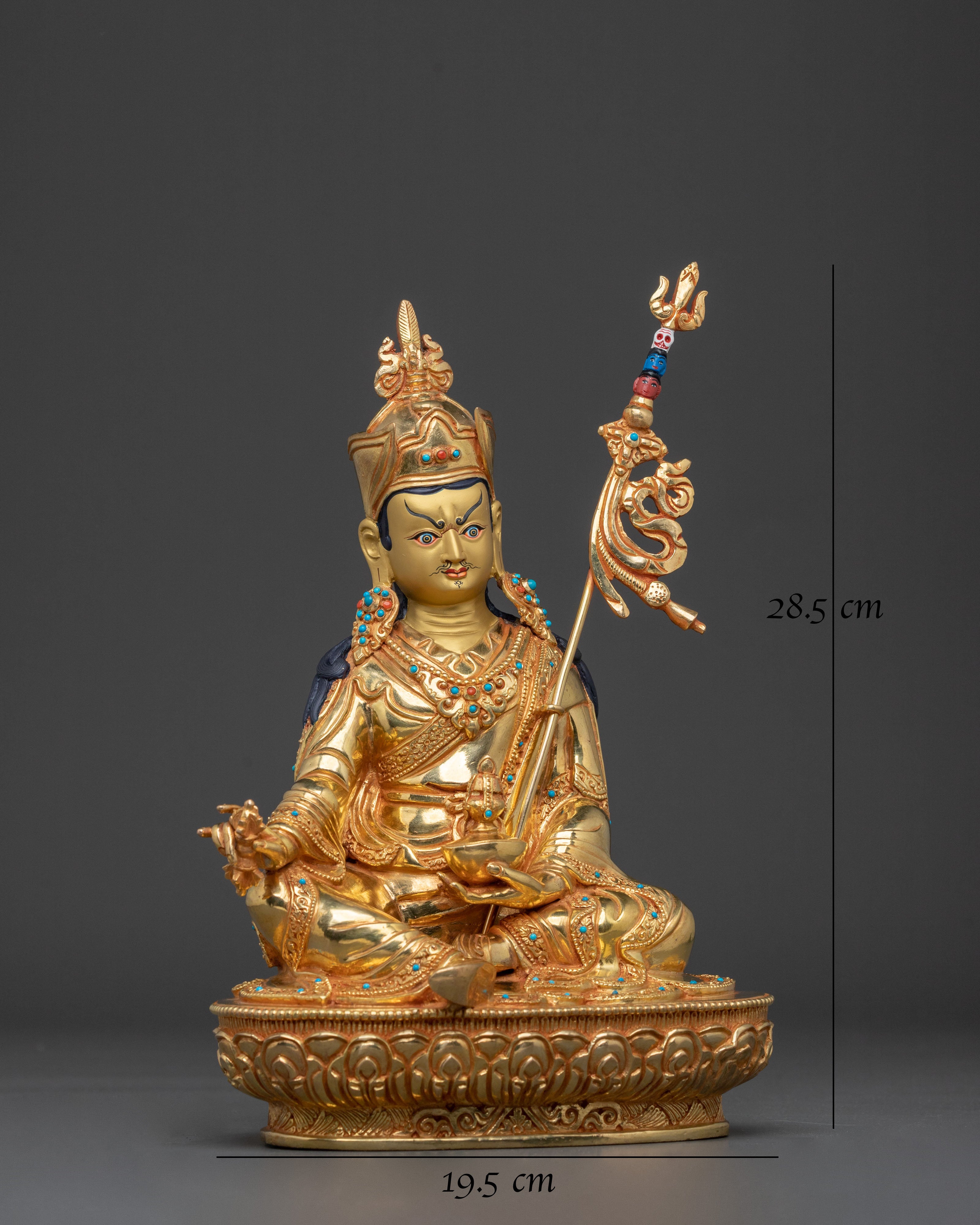 Guru Rinpoche Statue | Tibetan Buddhist Shrine