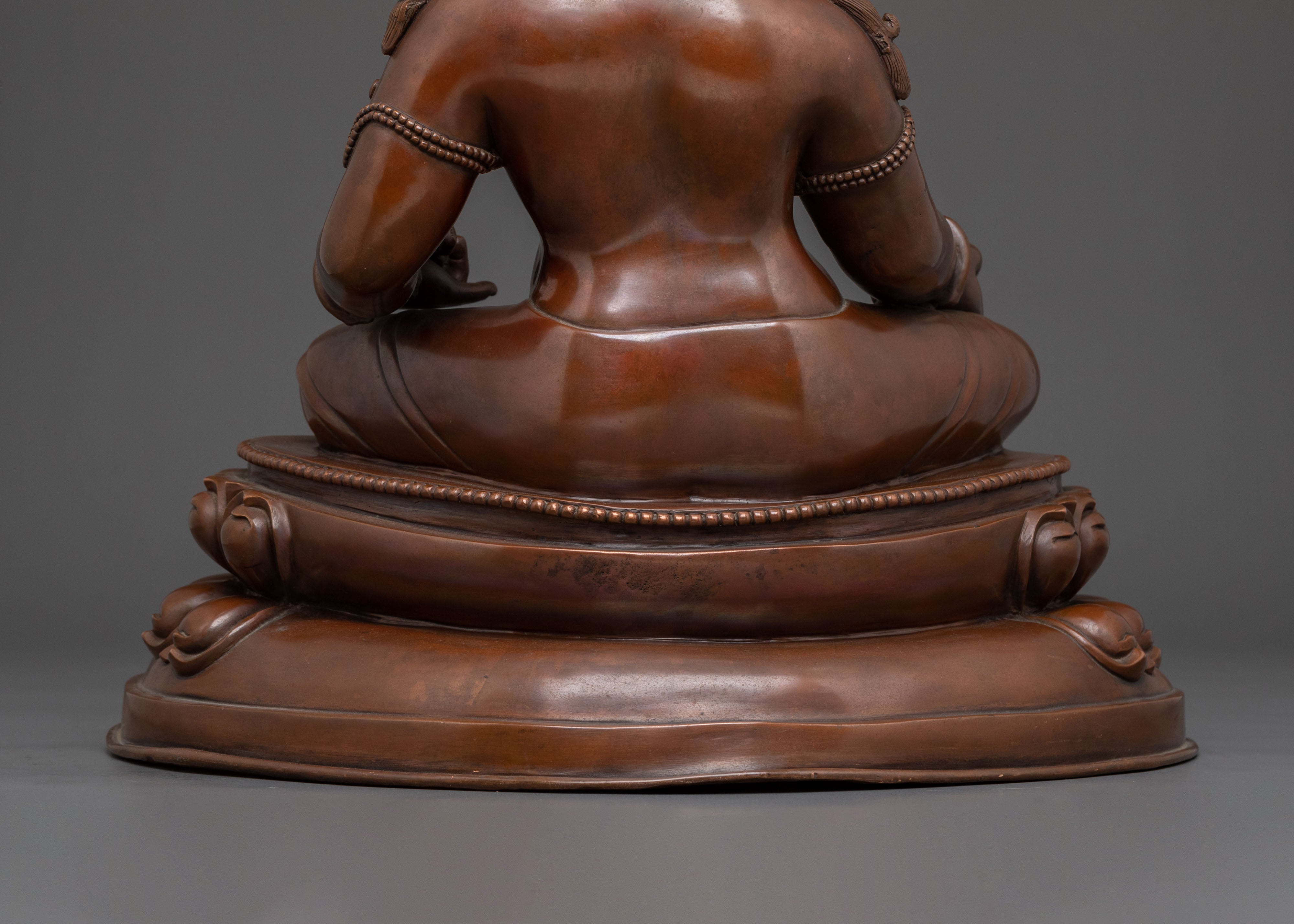 Handmade Dzambhala Statue | Tibetan Buddhist Figurine