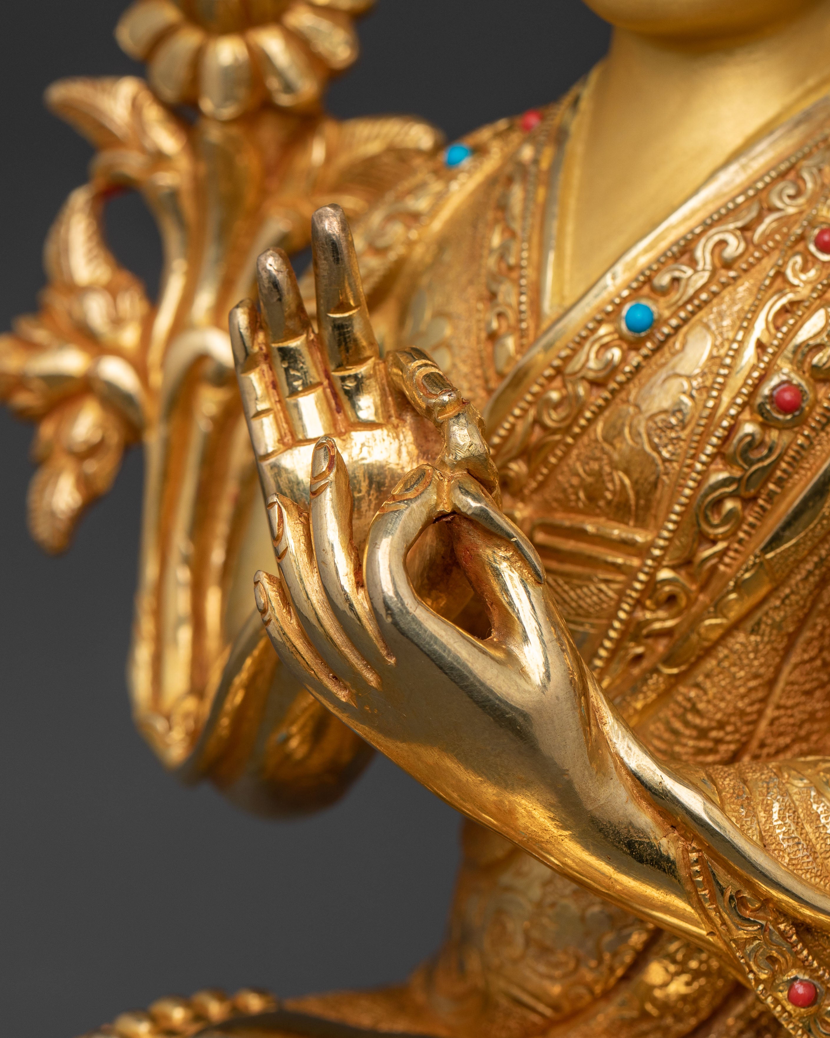 Tsongkhapa Divine Statue | Handcrafted Serenity