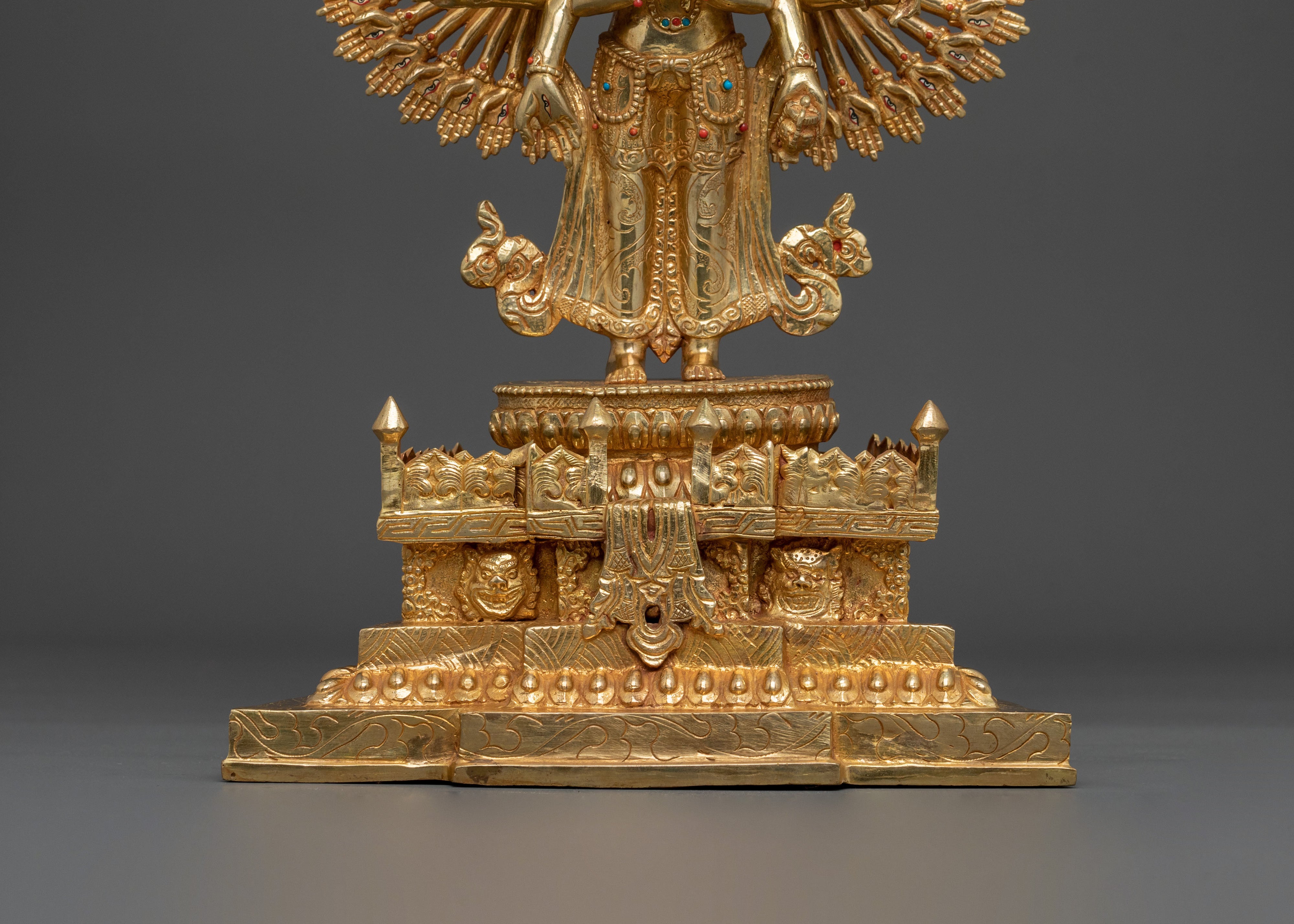 Sacred 1000 Armed Chenrezig Sculpture | Bodhisattva of Compassion