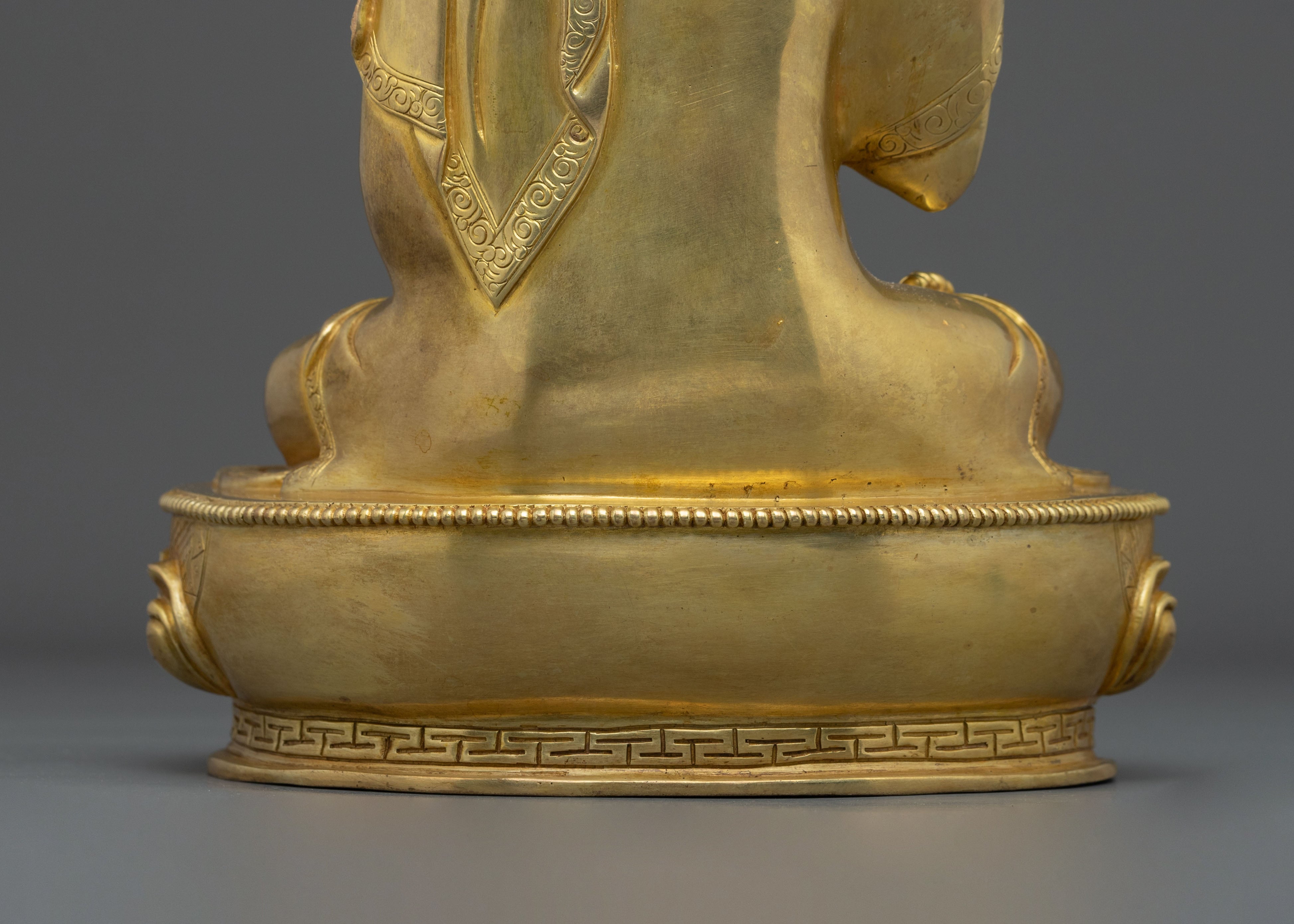 Tsongkhapa with Disciples Statue: Founder of the Gelug Tradition