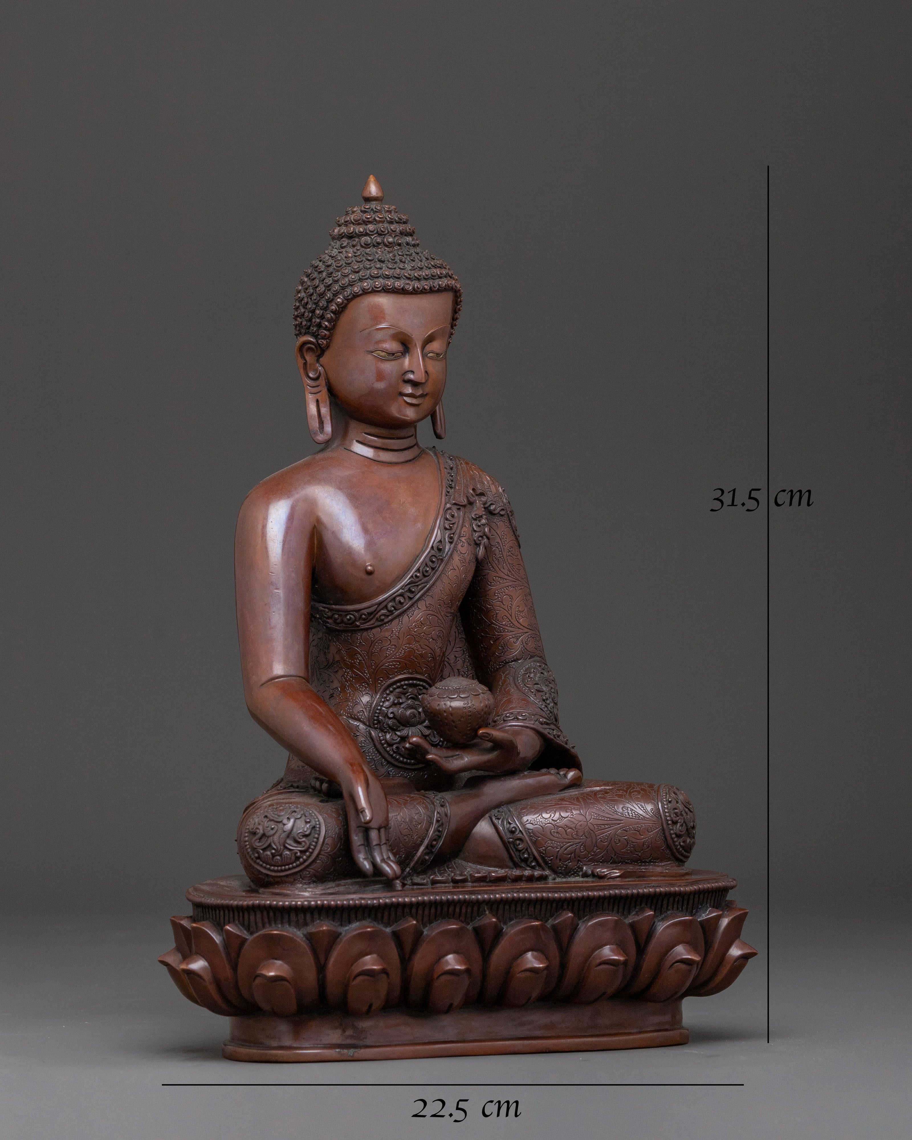 Ratnasambhava Enlightenment Figure | Tibetan Jewel Born Deity