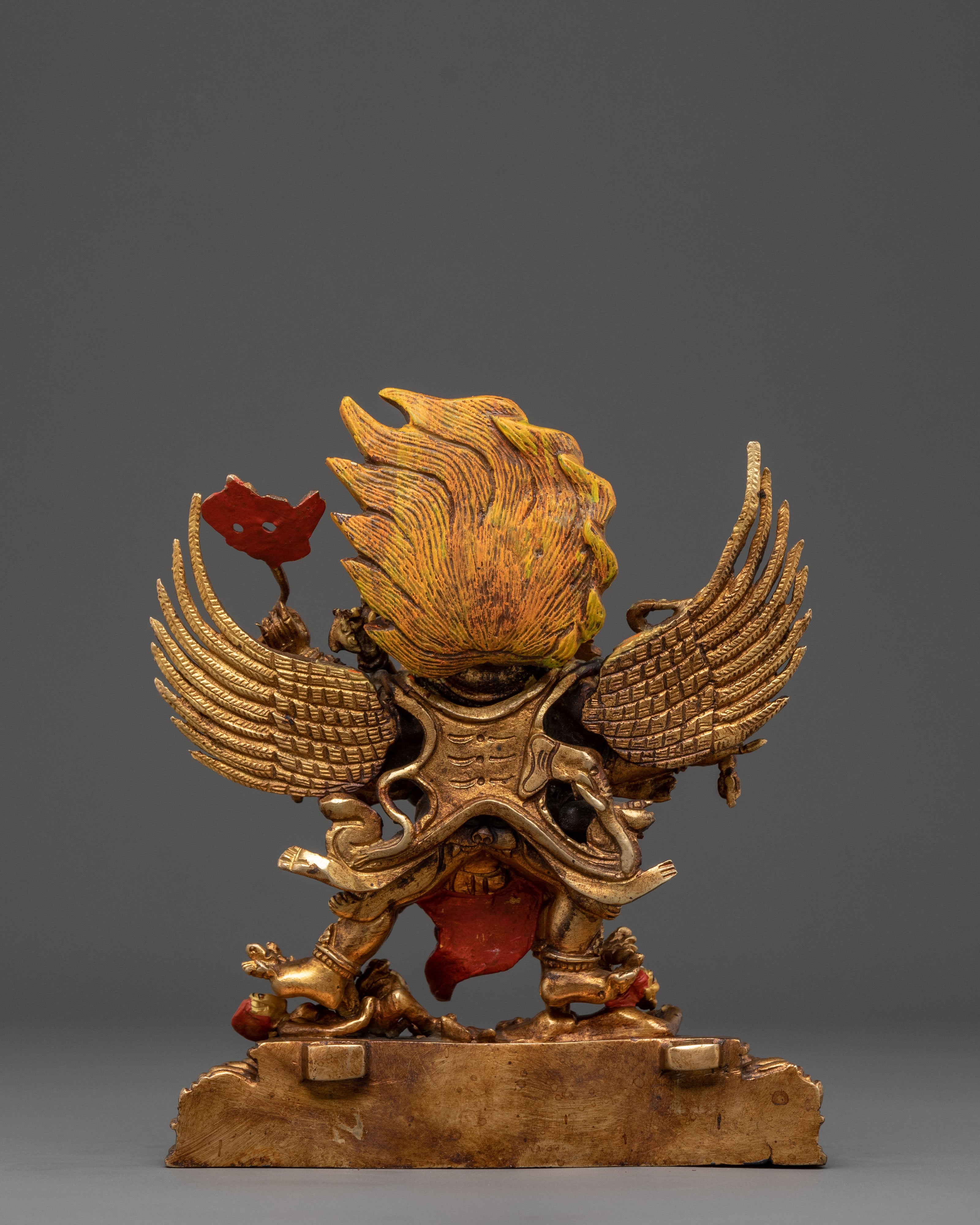 Hayagriva Spiritual Statue | 24K Gold Gilded Icon