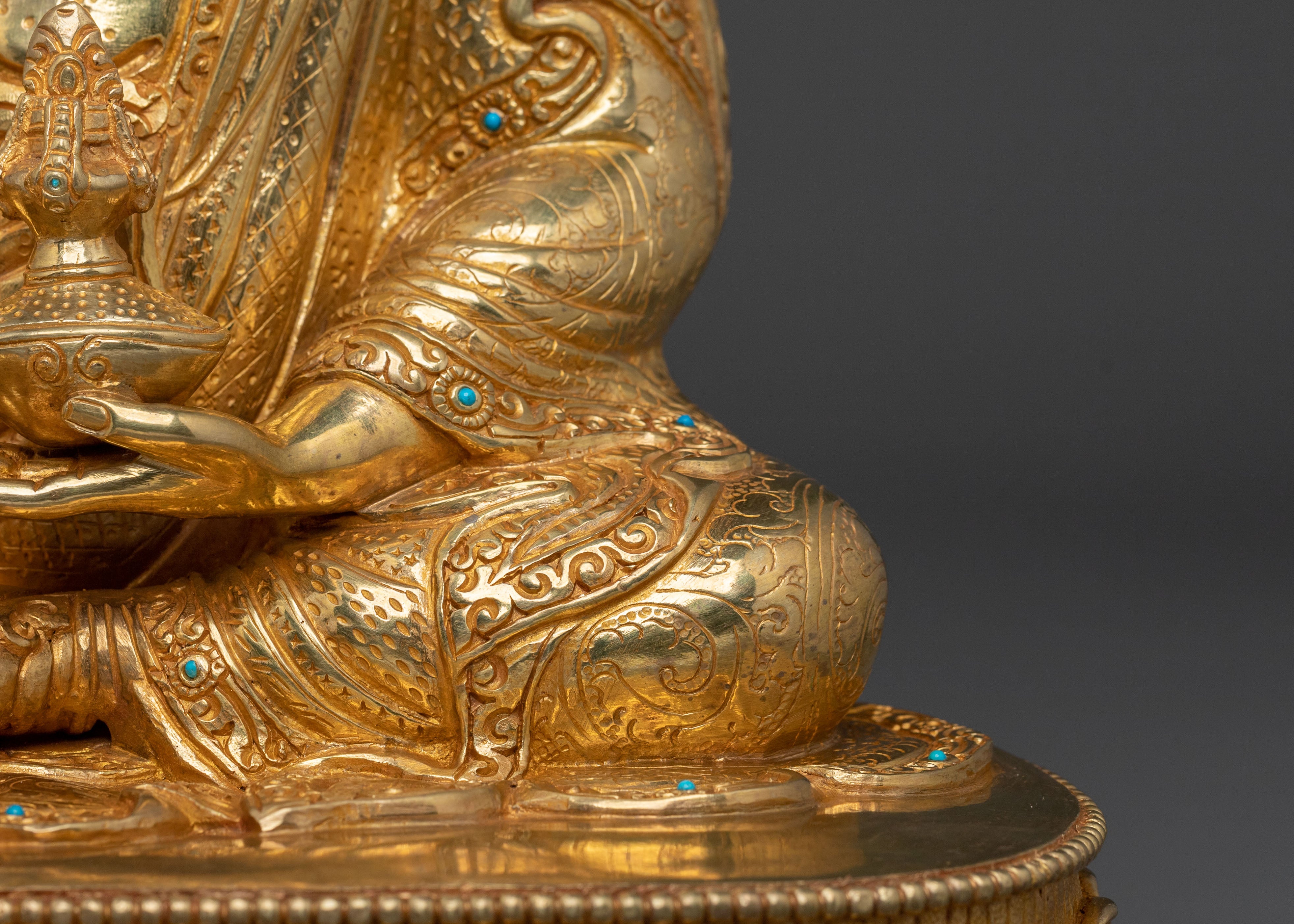 Guru Rinpoche Sacred Dharma Statue