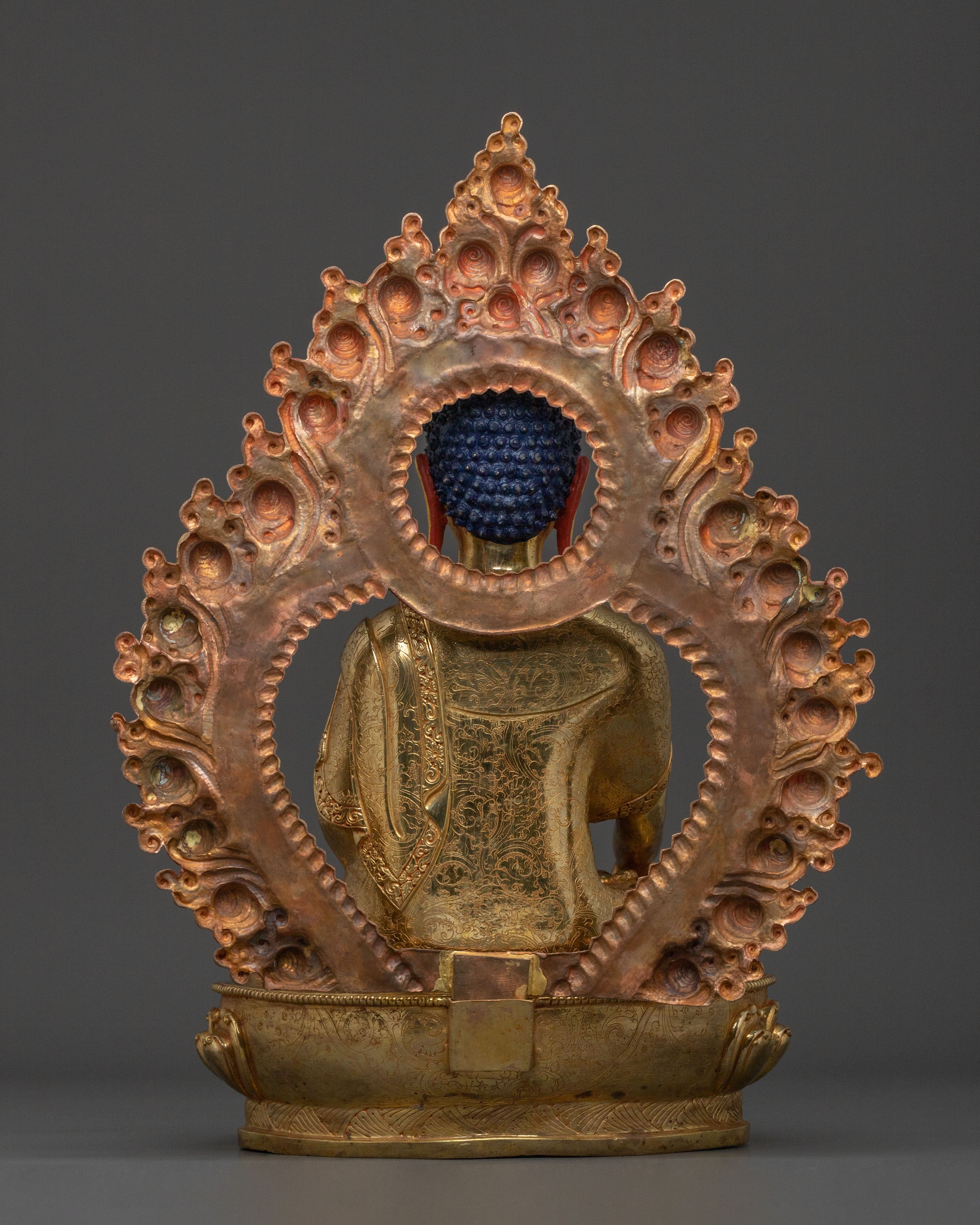 Shakyamuni Buddha Sculpture | Himalayan Figurine
