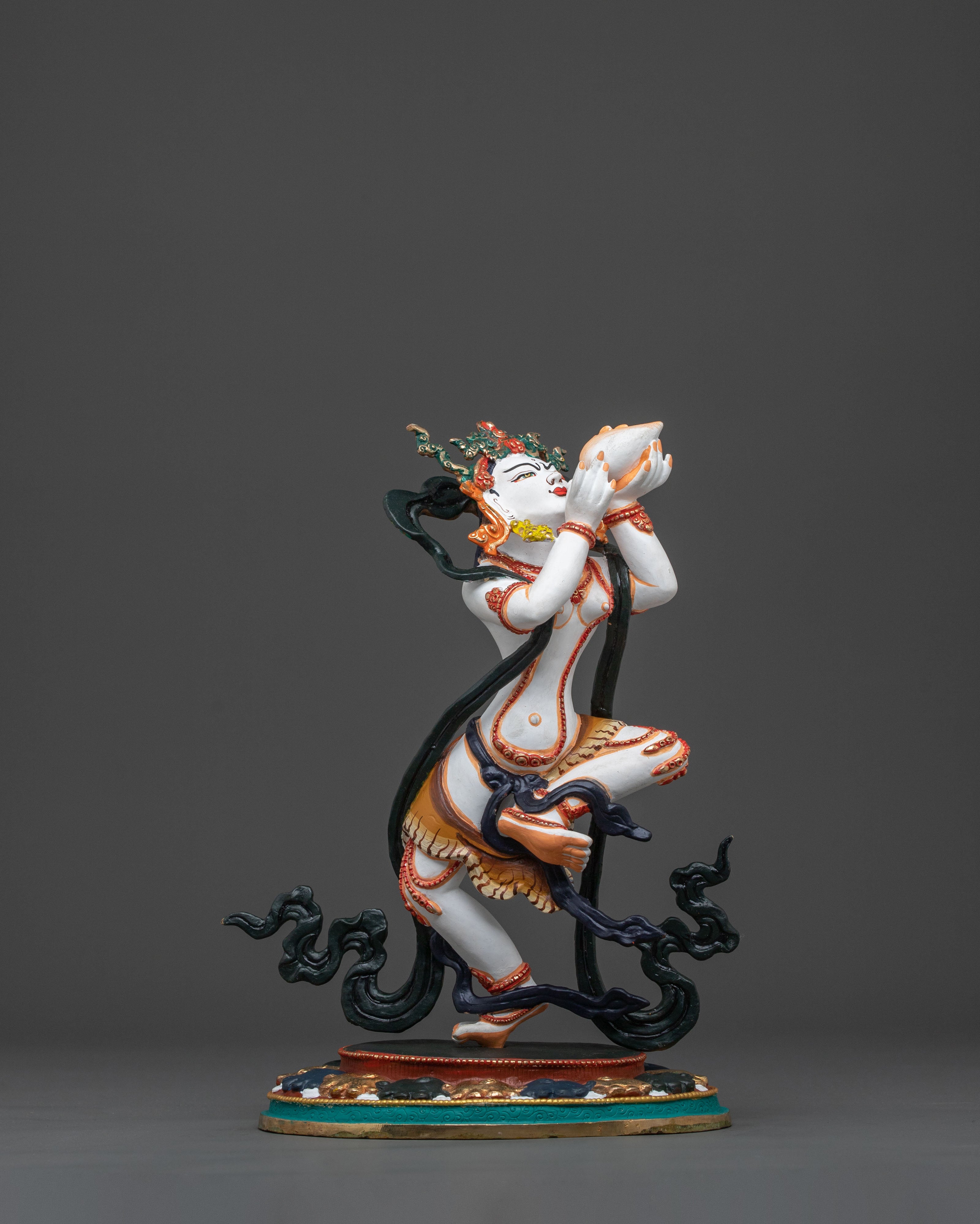 Dakini: Radiant Copper Sculpture