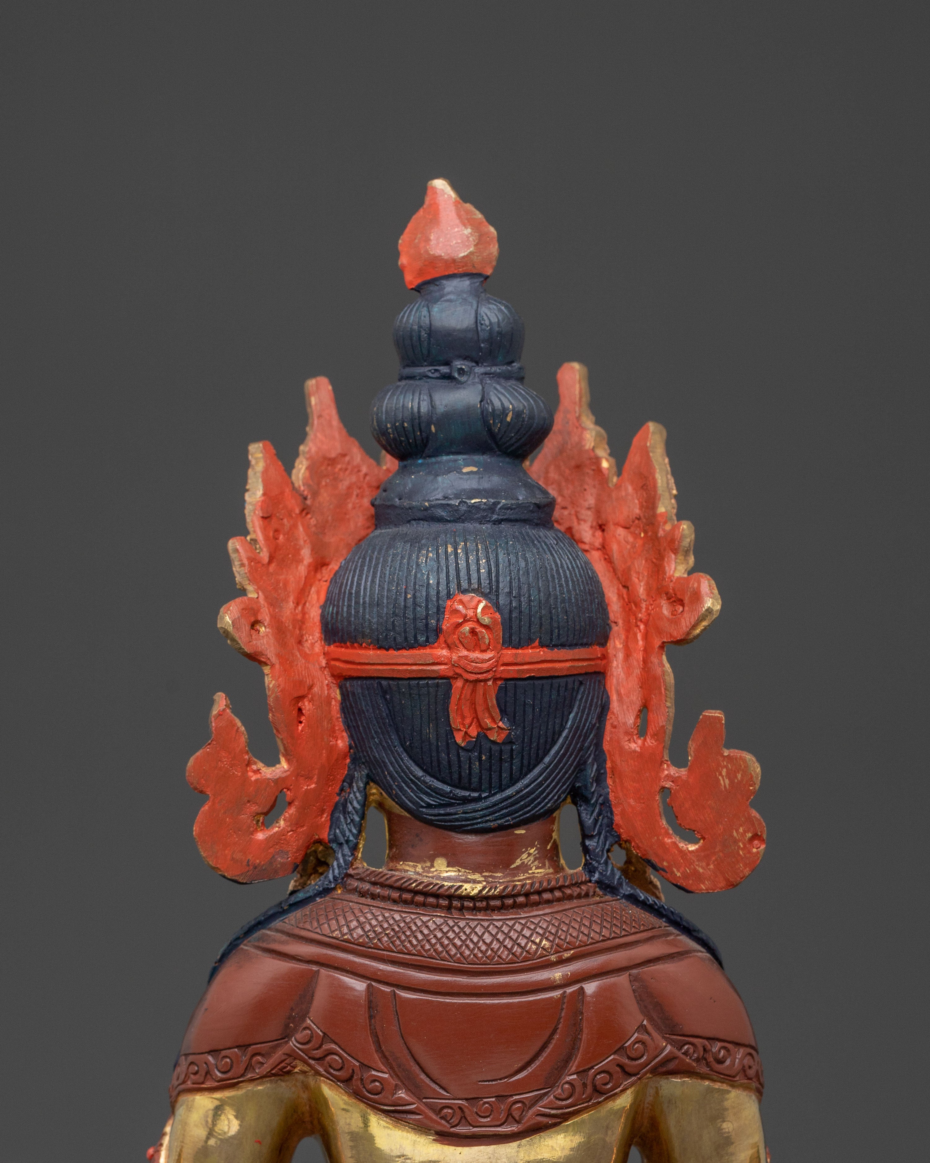 Tibetan Long Life Bodhisattvas Amitayus Buddha