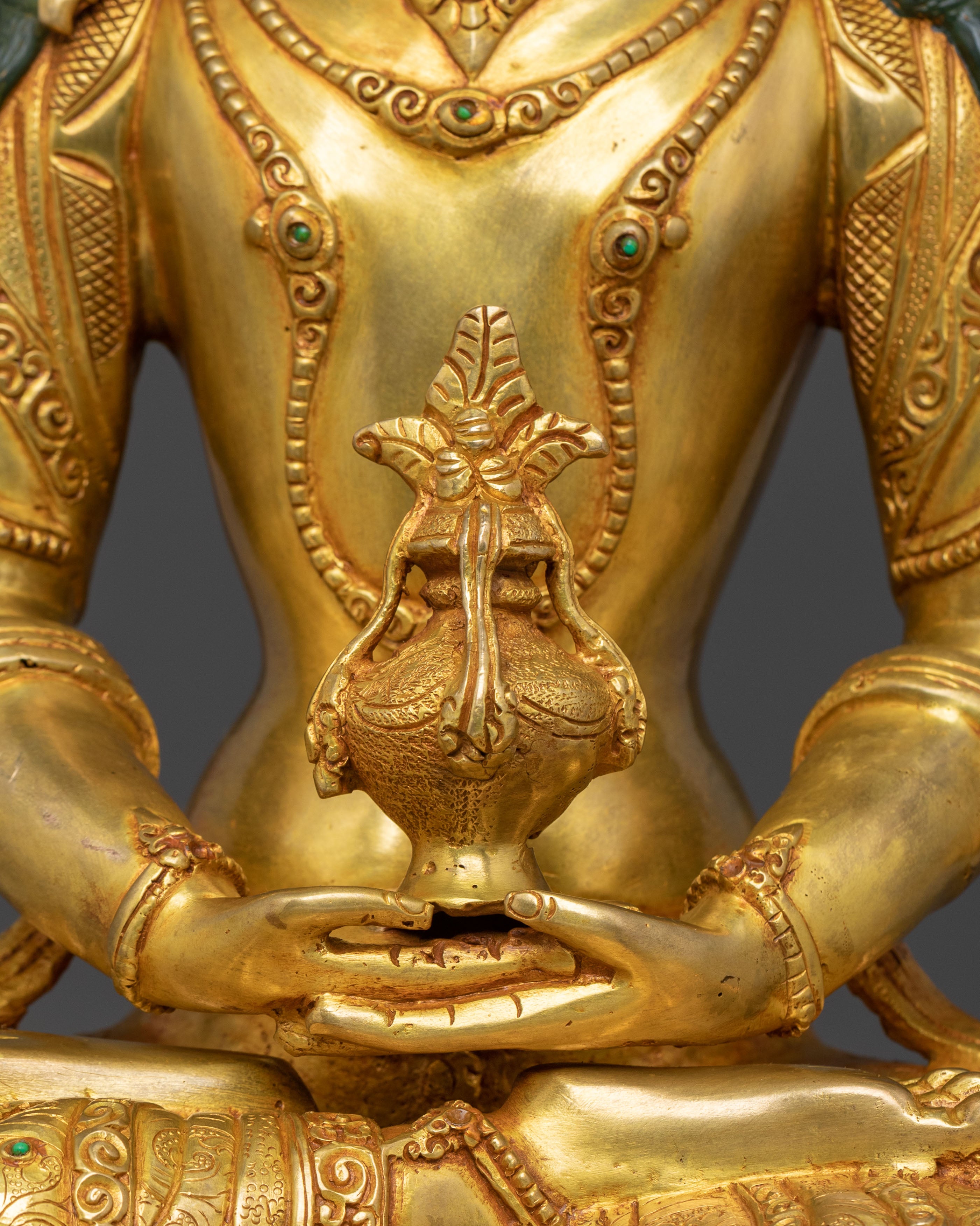 Amitayus Golden Statue | Buddhist Longevity