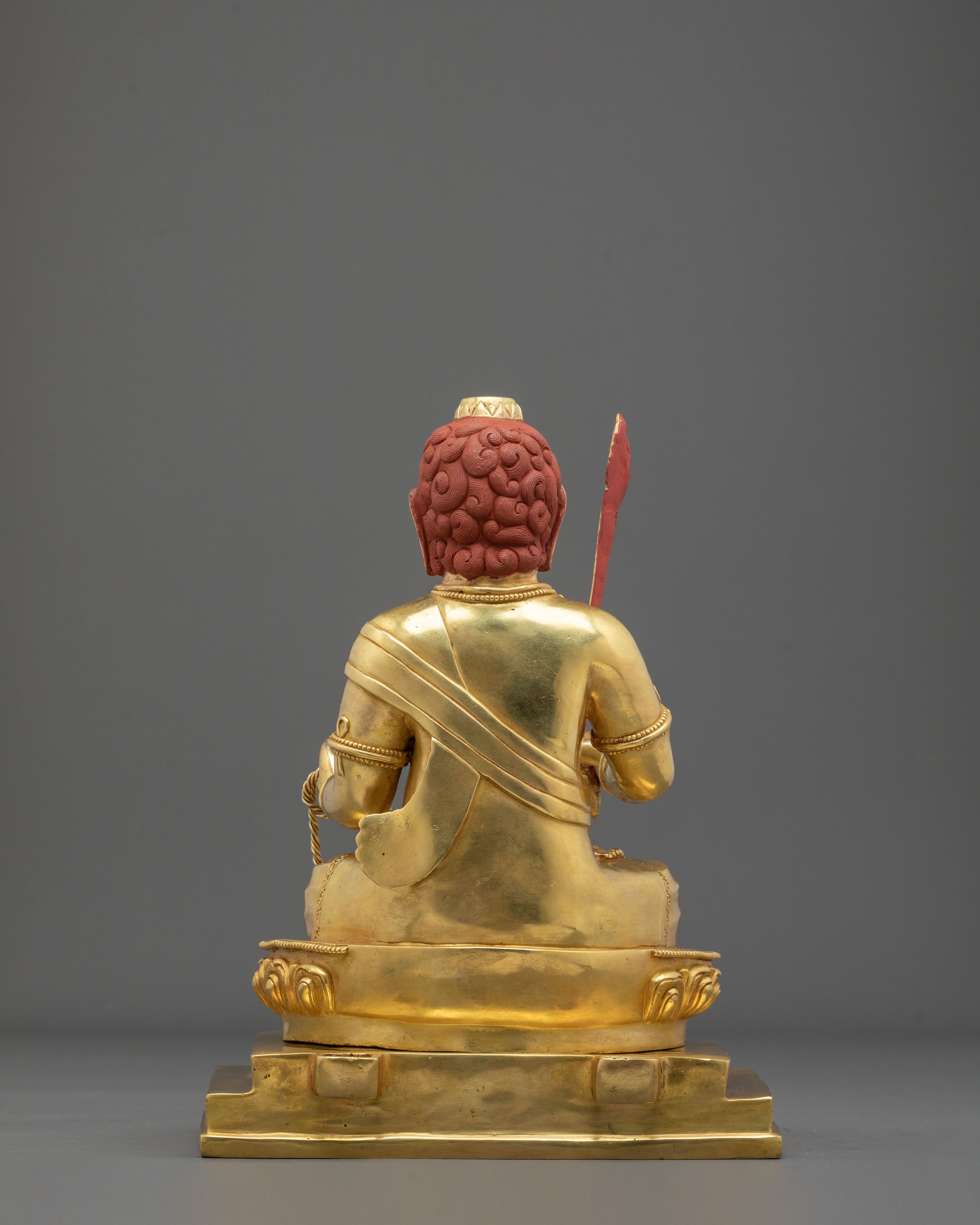 Yamraj Statue | 24K Gold Gilded Guardian Figurine
