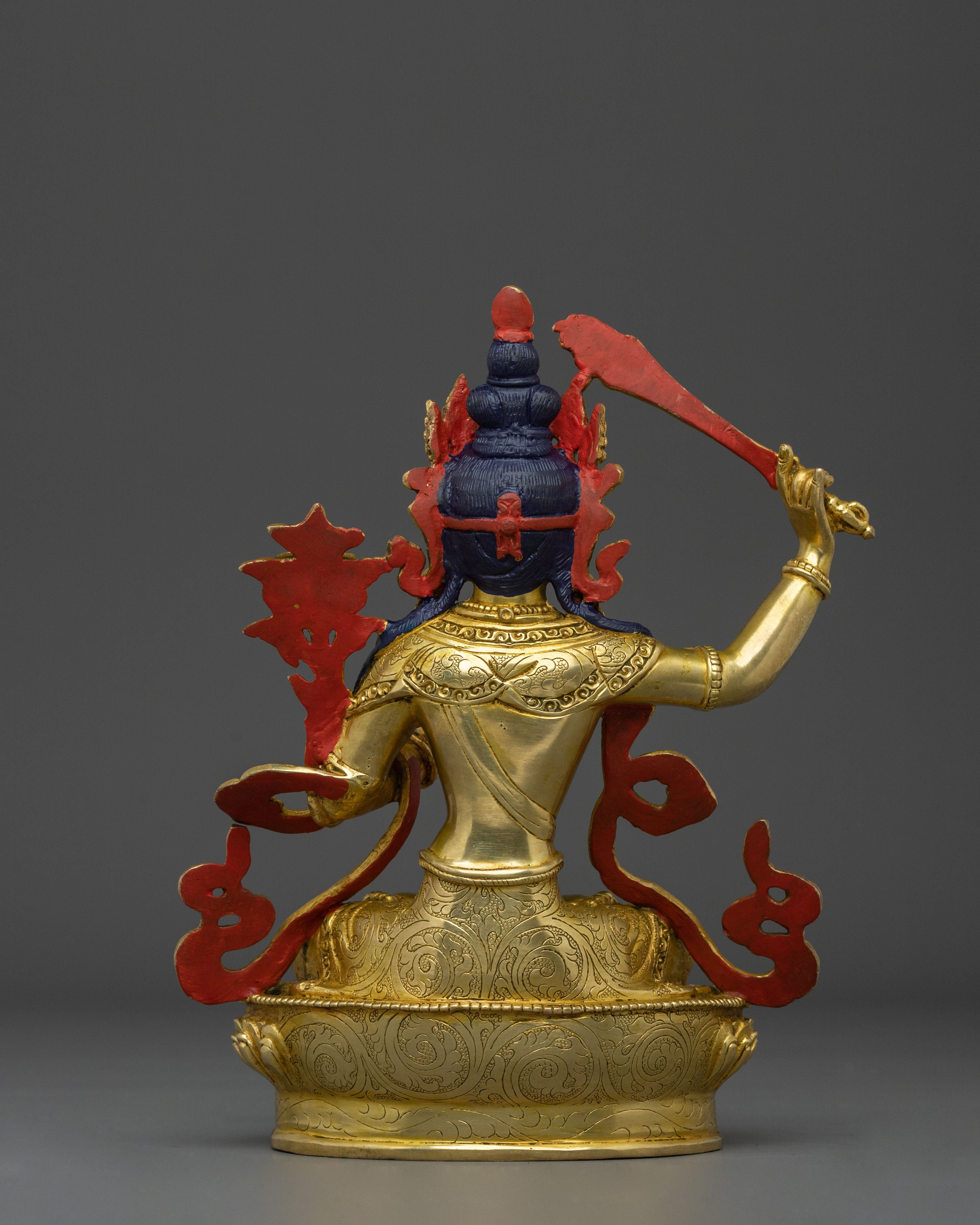 Manjushri Wisdom Statue | Tibetan Buddhist Figurine