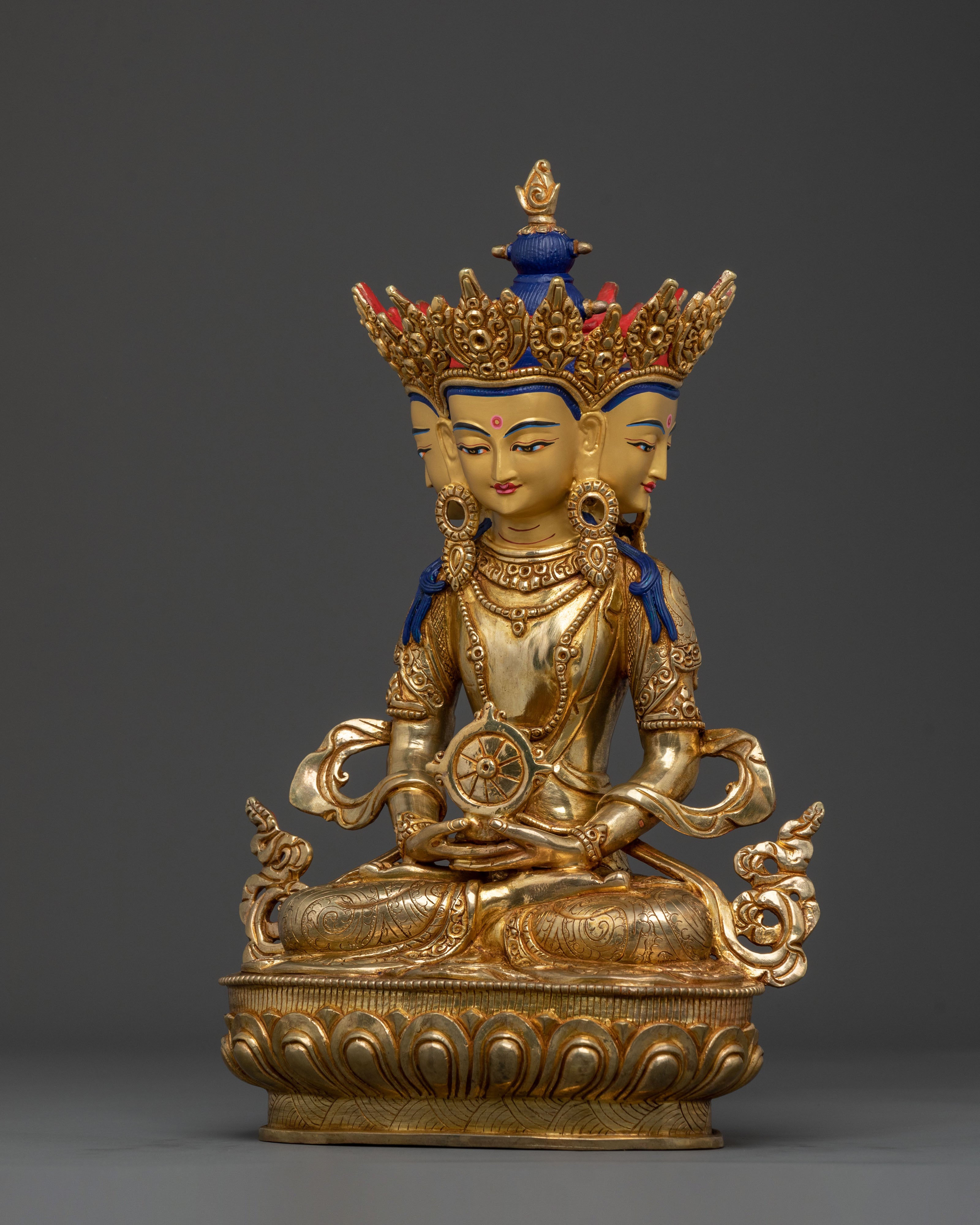 Vairocana Sacred Figurine | Altar Home Decor