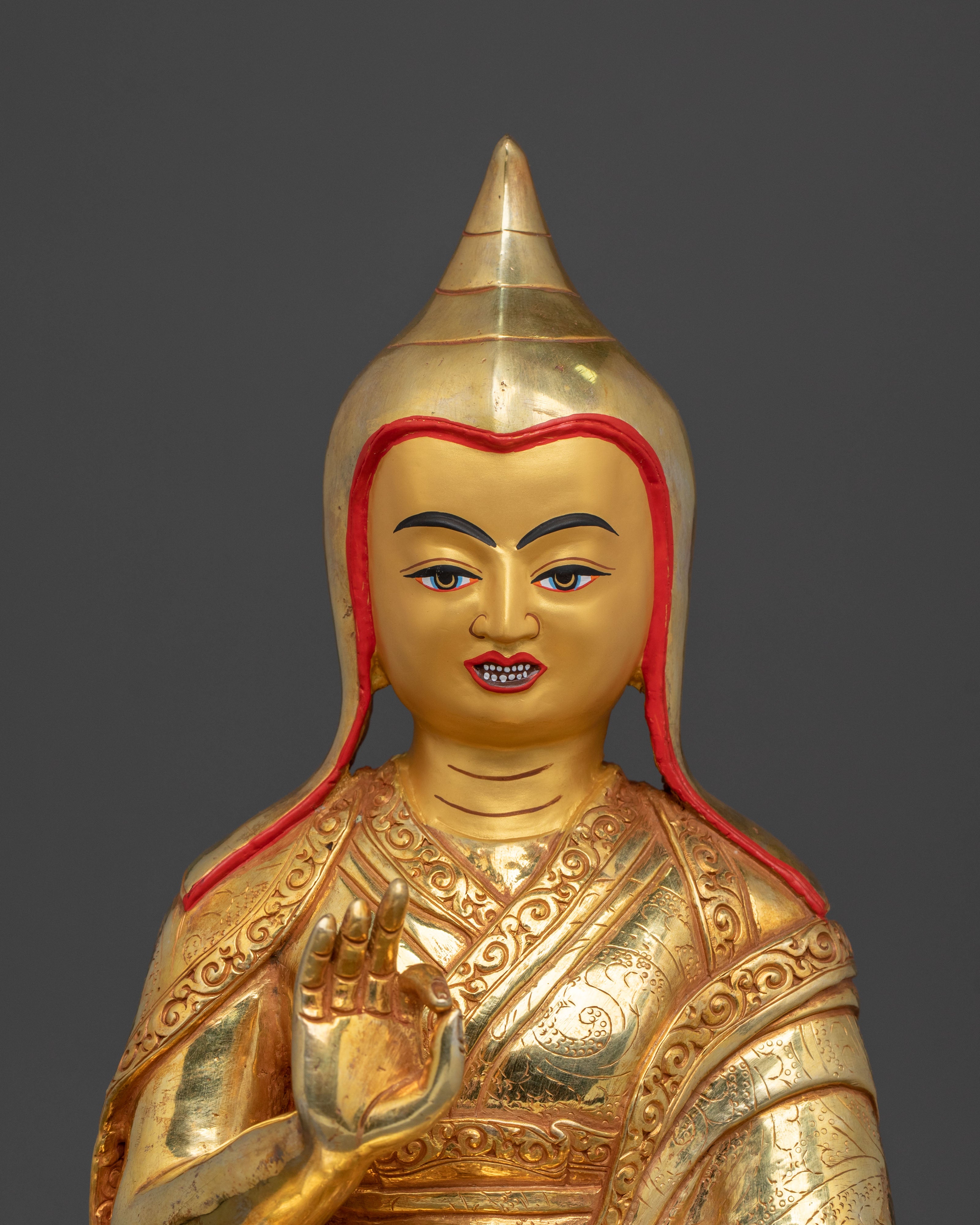 Santarakshita Statue | Tibetan Sacred Sculpture